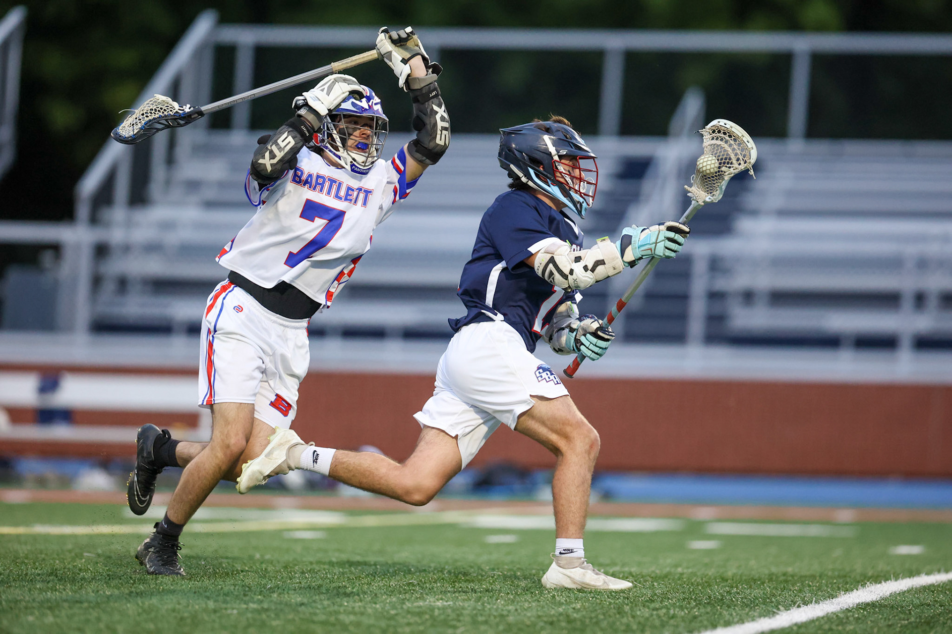 Boys Lacrosse vs Bartlett. (Ryan Beatty Photo)