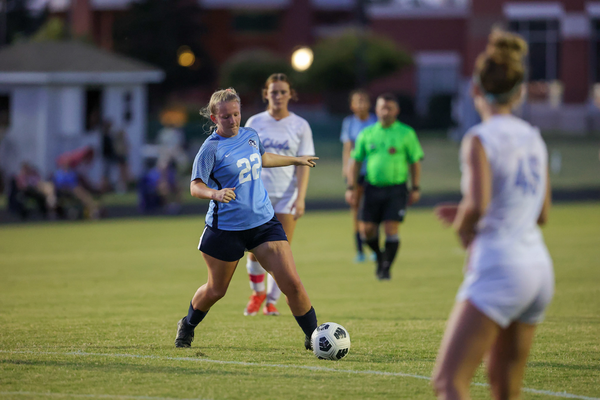 St. Benedict Soccer vs Magnolia Heights at St. Benedict on Thursday, September 15, 2022. (Ryan Beatty/SBA)