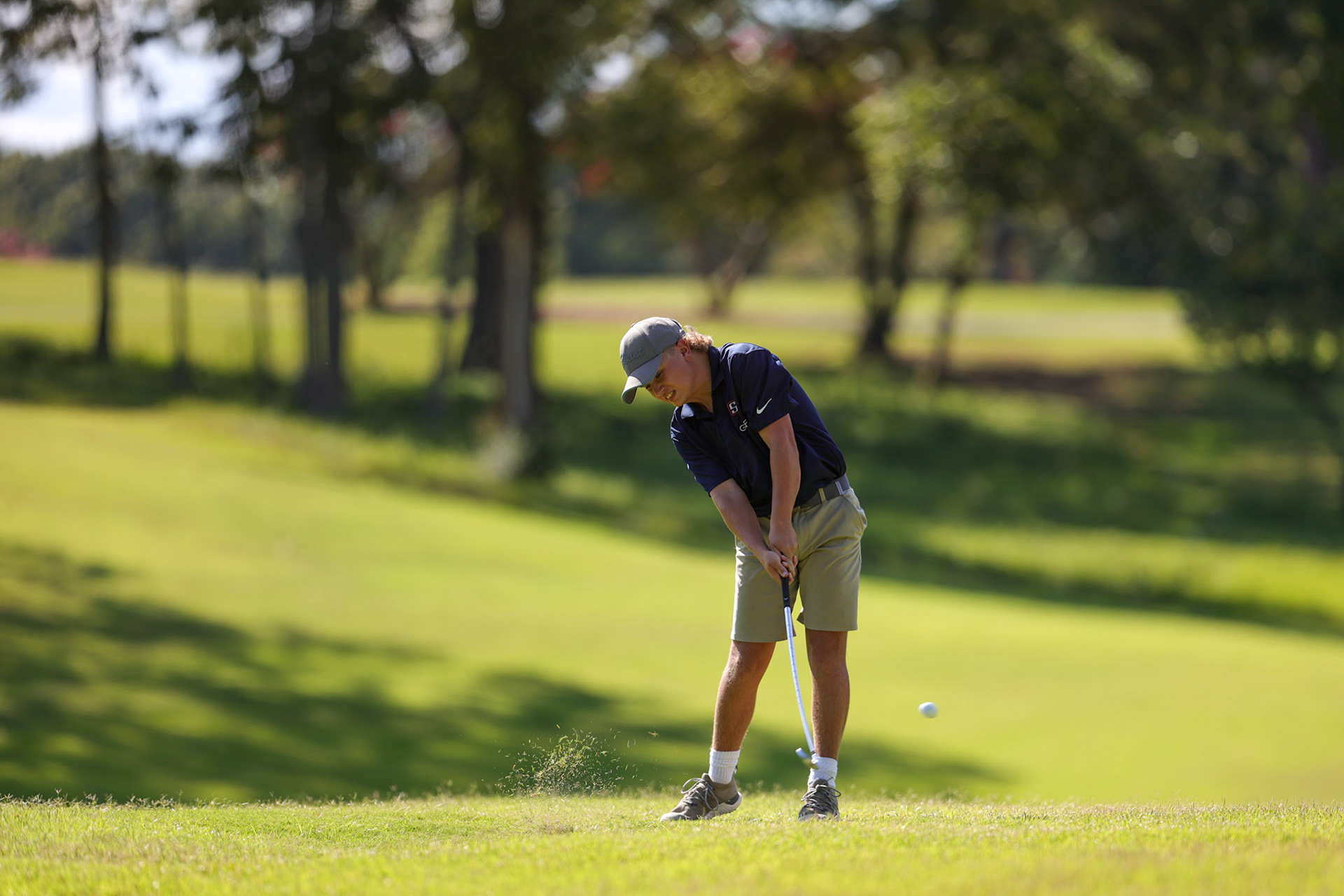 St. Benedict Boys Golf at Colonial on August 30, 2022. (Ryan Beatty/SBA)