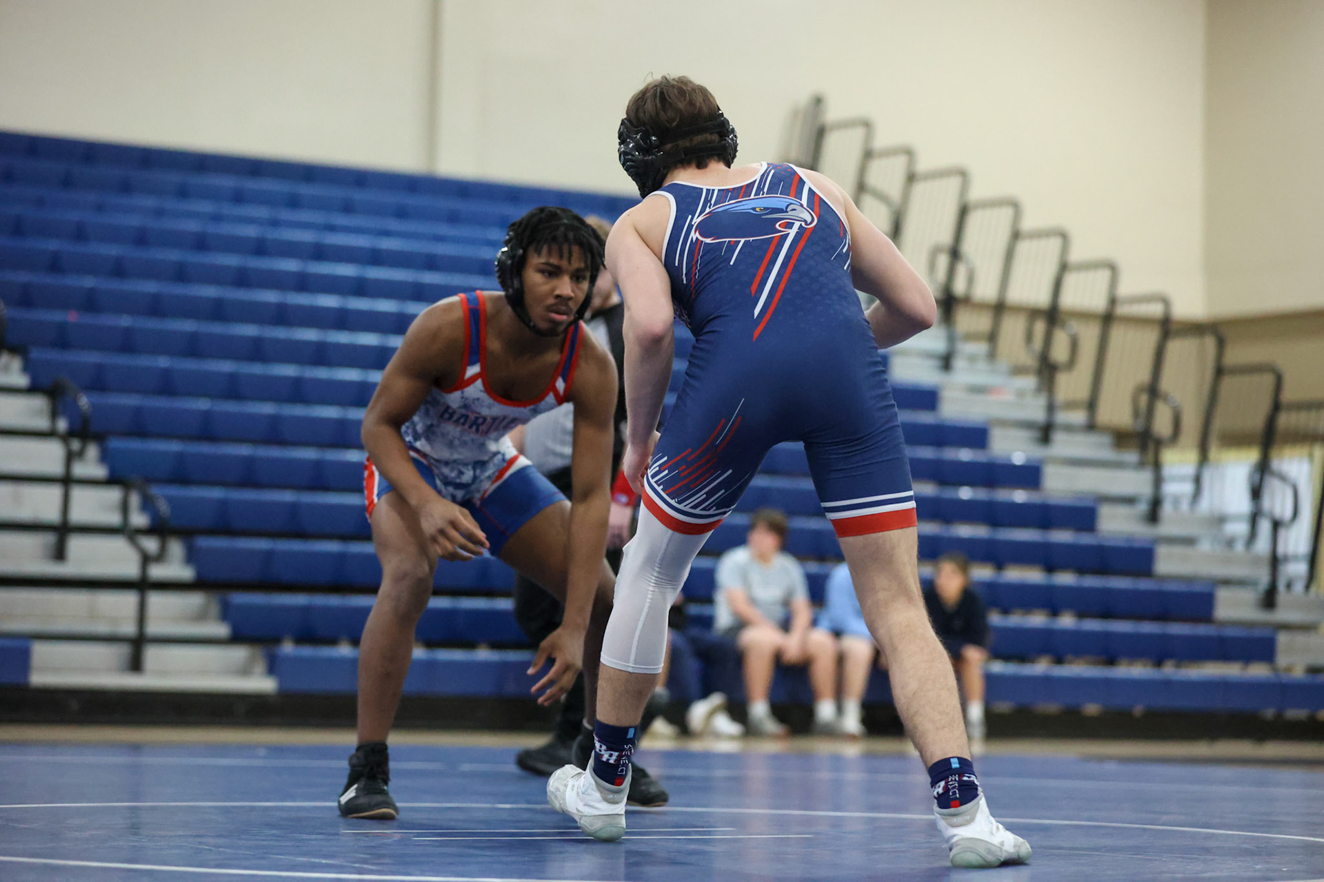 SBA Wrestling Senior Night vs Bartlett, Bolton, and ECS on Thursday, Feb. 10, 2022. (Ryan Beatty Photo)