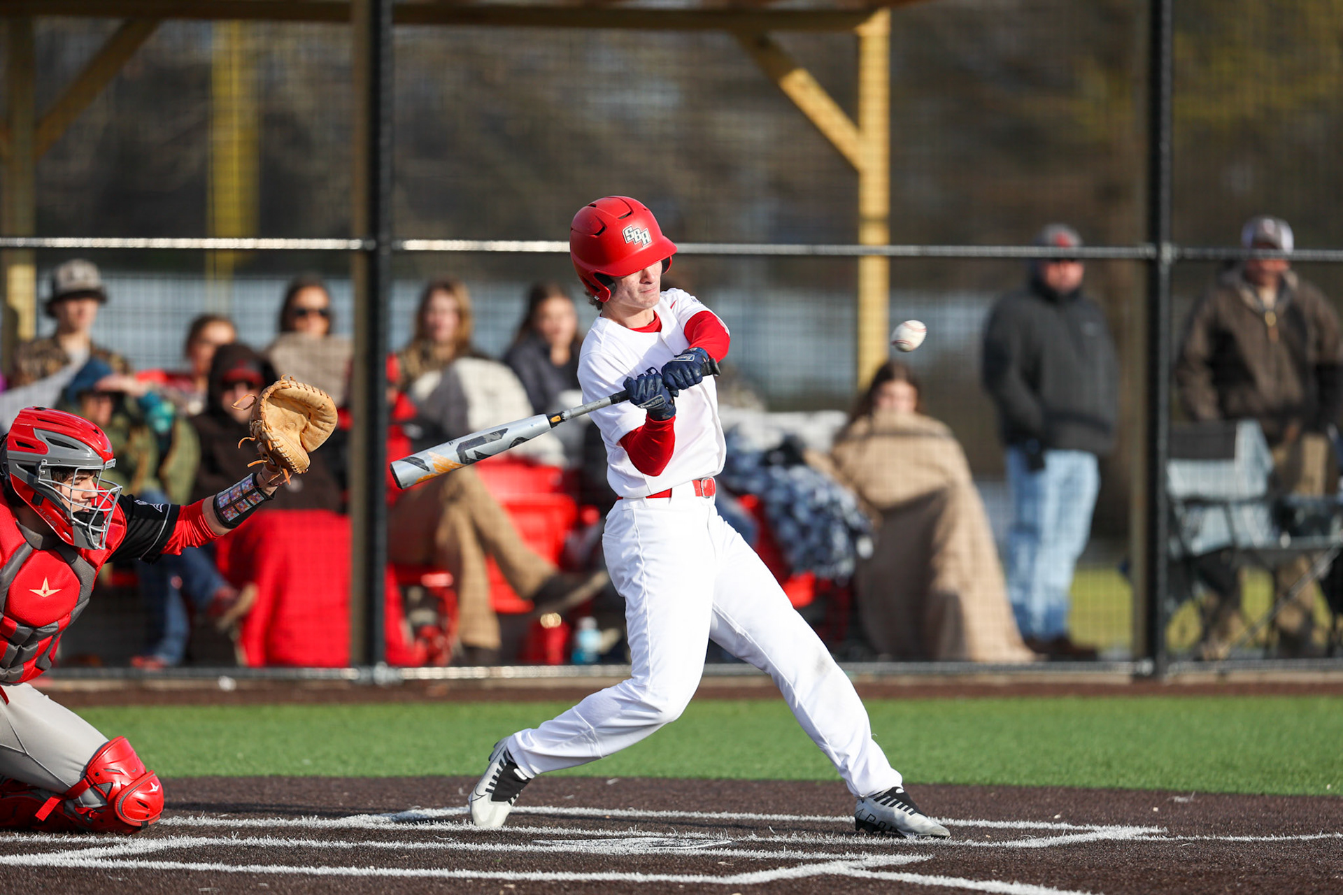 SBA Baseball vs Fayette Academy at USA Stadium in Millington, TN on Monday, March 13, 2023. (Ryan Beatty Photo)