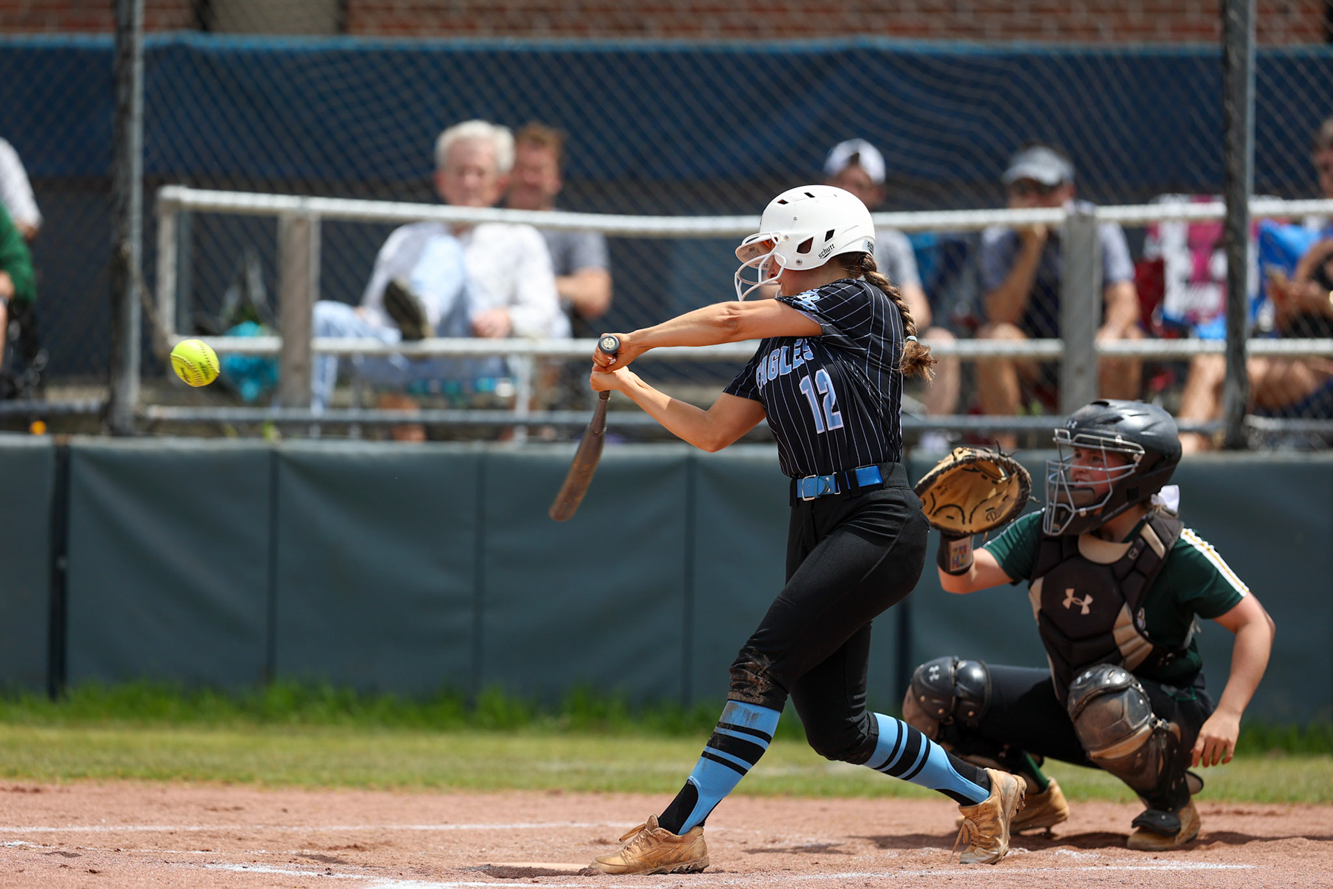 St. Benedict Softball vs Briarcrest at St. Benedict at Auburndale High School on April 23, 2022.  (Ryan Beatty/SBA)