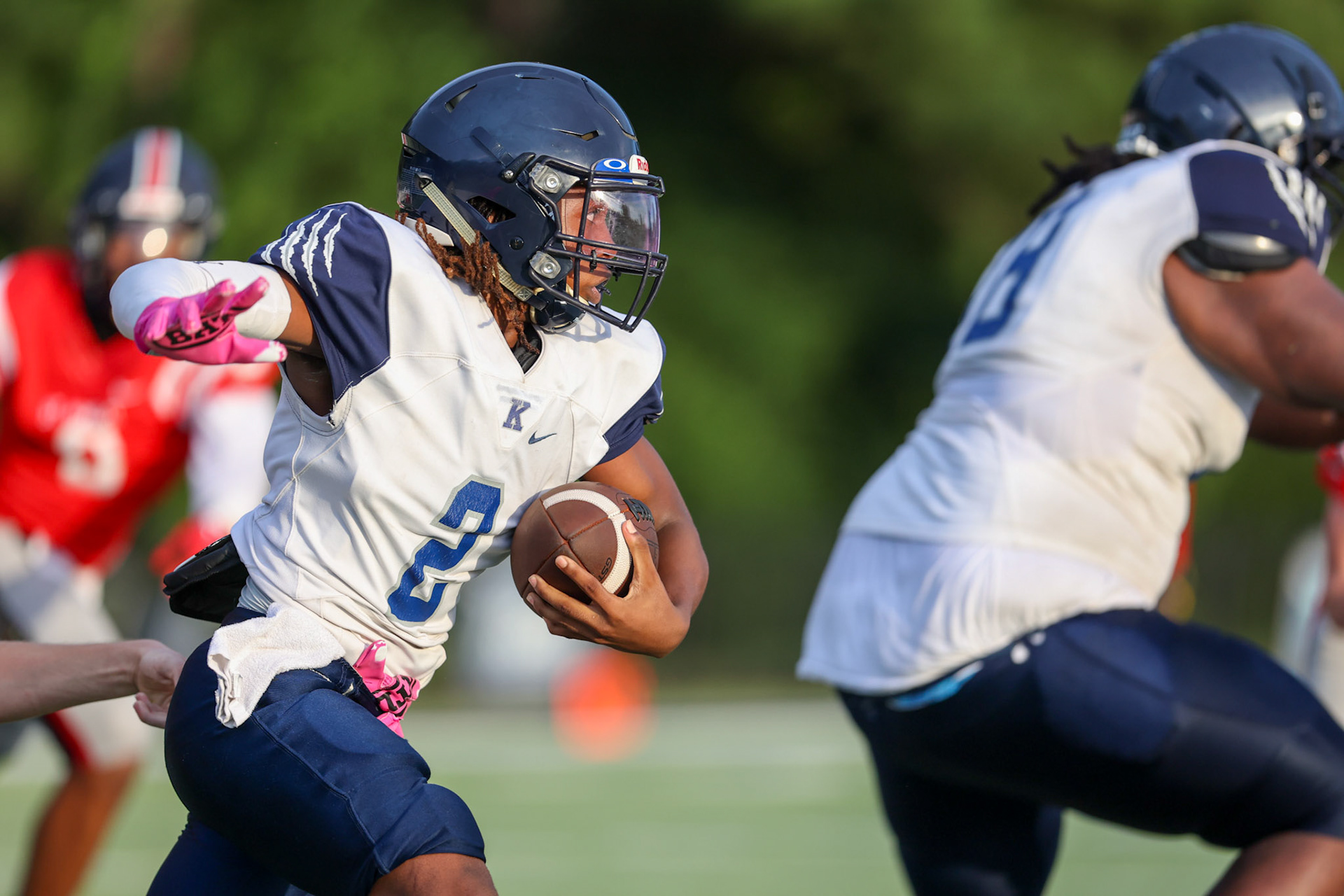 SBA Football Scrimmage on Friday, August 5, 2022 at St. Benedict at Auburndale in Memphis, TN. (Ryan Beatty/SBA)