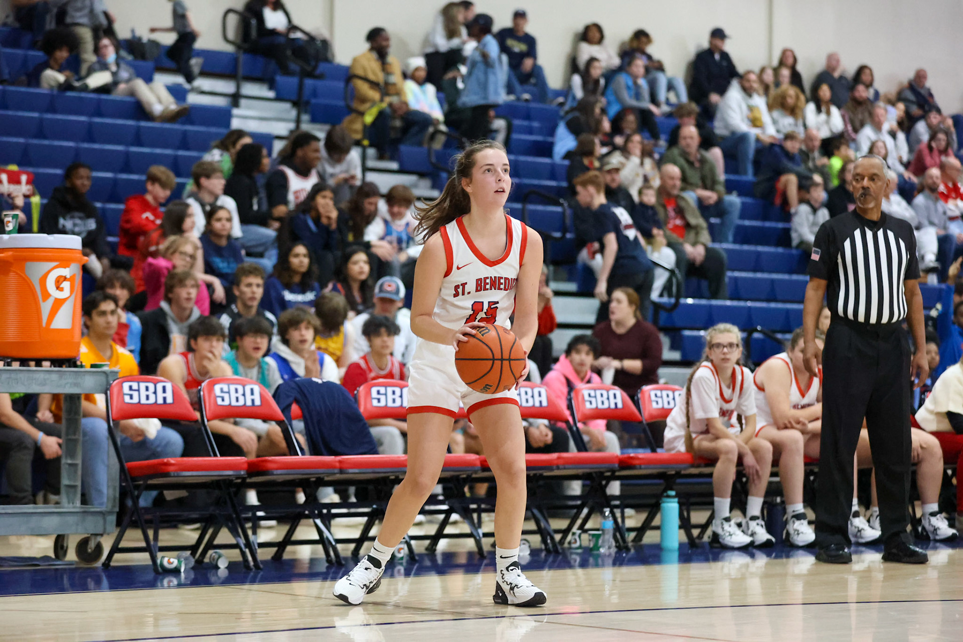 SBA Basketball vs FACS on Friday, Nov. 18, 2022. (Ryan Beatty/SBA)