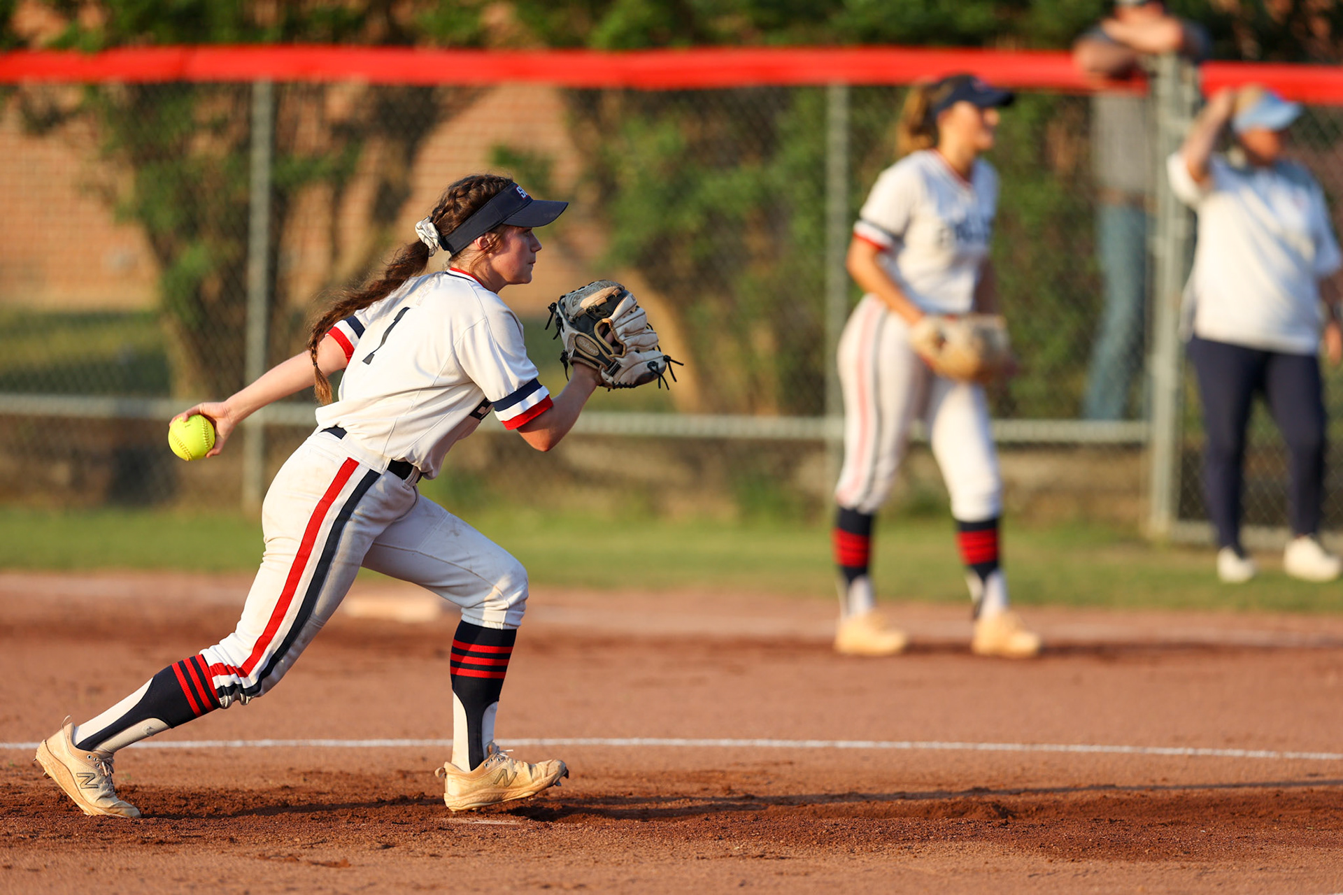 St. Benedict Softball vs TRA at St. Benedict At Auburndale on May 10, 2022 in the DII-AA Regional Softball Tournament. (Ryan Beatty/SBA)