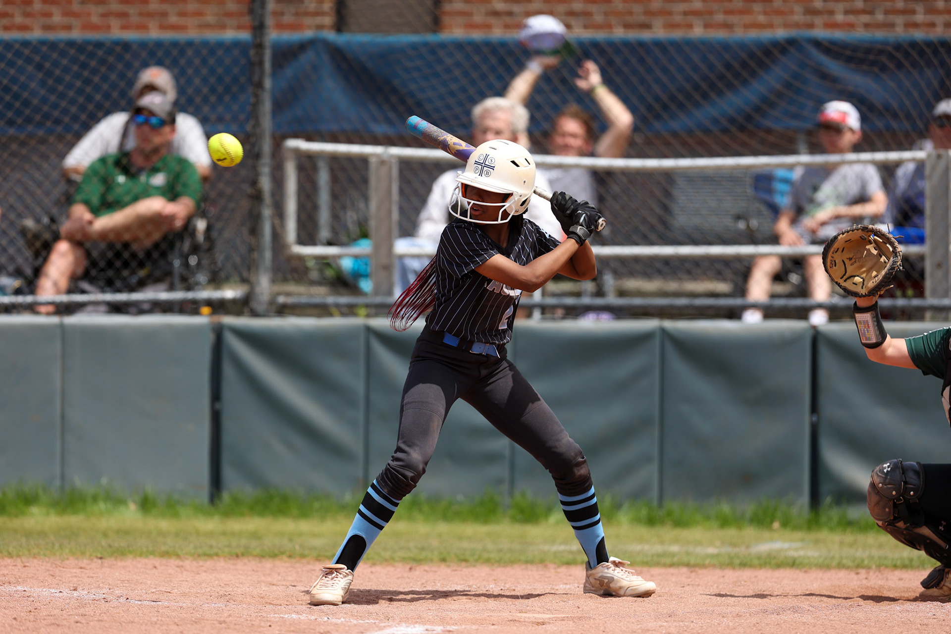St. Benedict Softball vs Briarcrest at St. Benedict at Auburndale High School on April 23, 2022.  (Ryan Beatty/SBA)