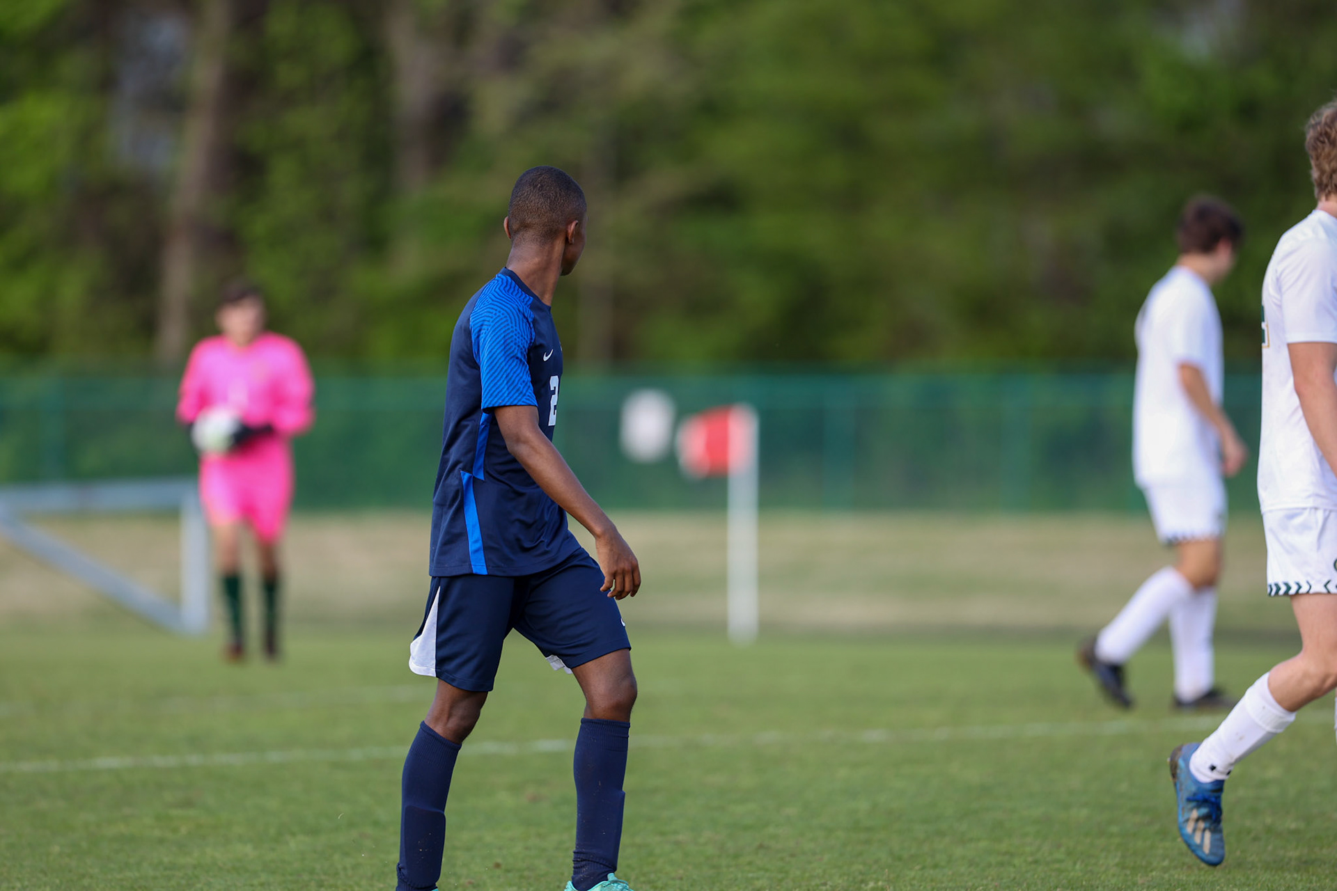 St. Benedict Soccer vs Briarcrest at St. Benedict at Auburndale High School in Memphis, TN on April 21, 2022. (Ryan Beatty/SBA)