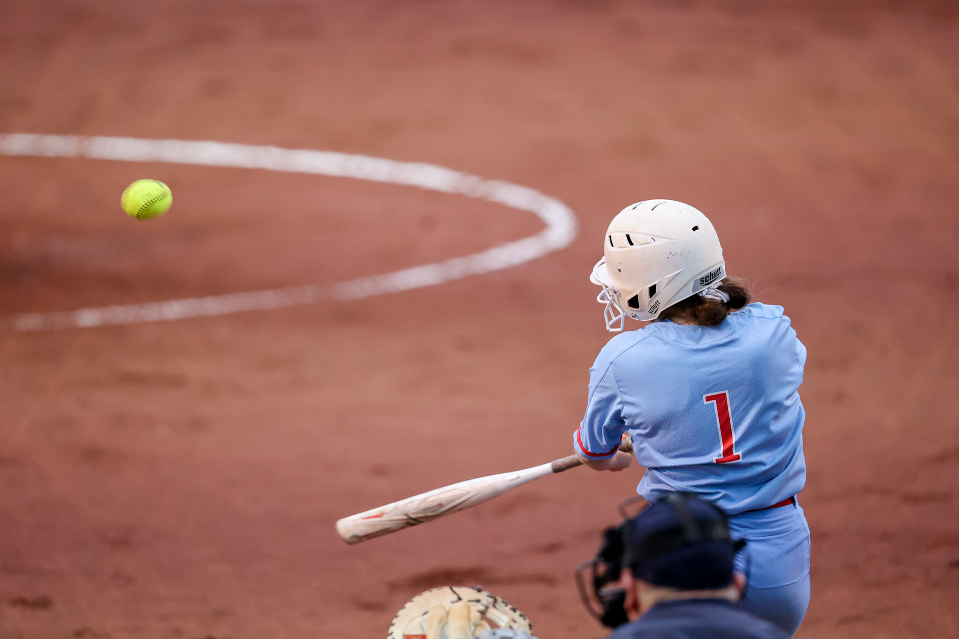 St. Benedict Softball vs Millington on Senior Night at St. Benedict at Auburndale in Memphis, TN on April 20, 2022. (Ryan Beatty/SBA)
