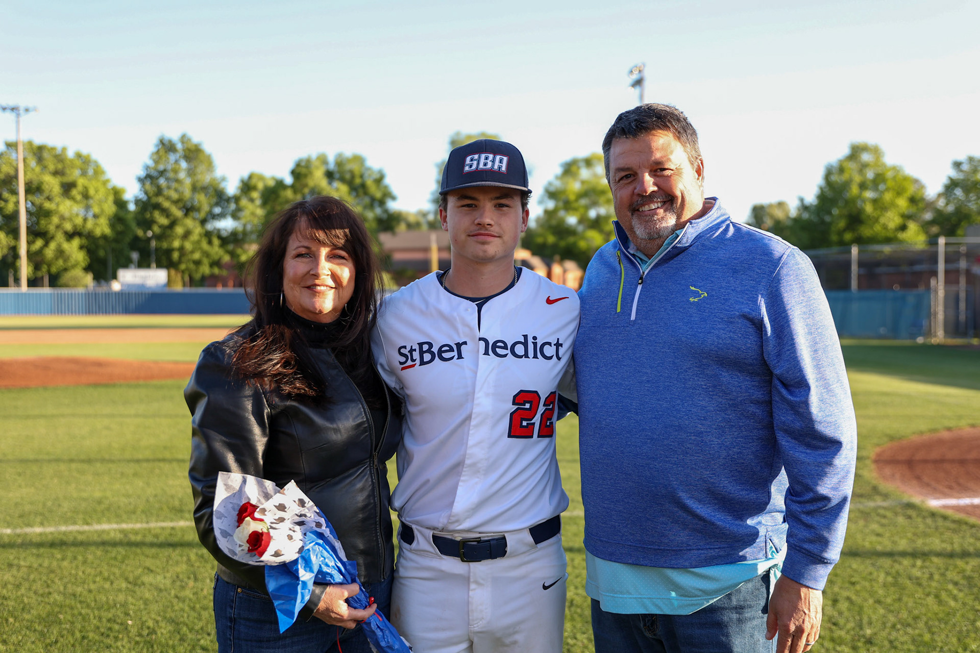 SBA Baseball Senior Night (Ryan Beatty Photo)