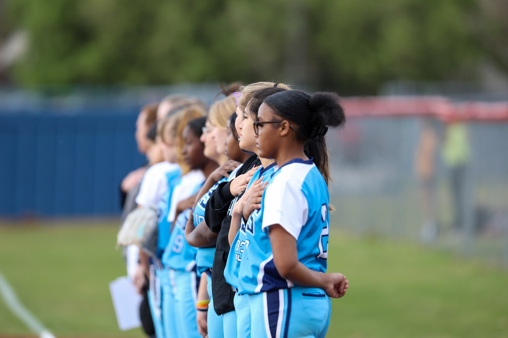 St. Benedict Softball vs St. Agnes Academy on Wednesday April 6, 2022 at St. Benedict At Auburndale High School in Memphis, TN. (Ryan Beatty/SBA)