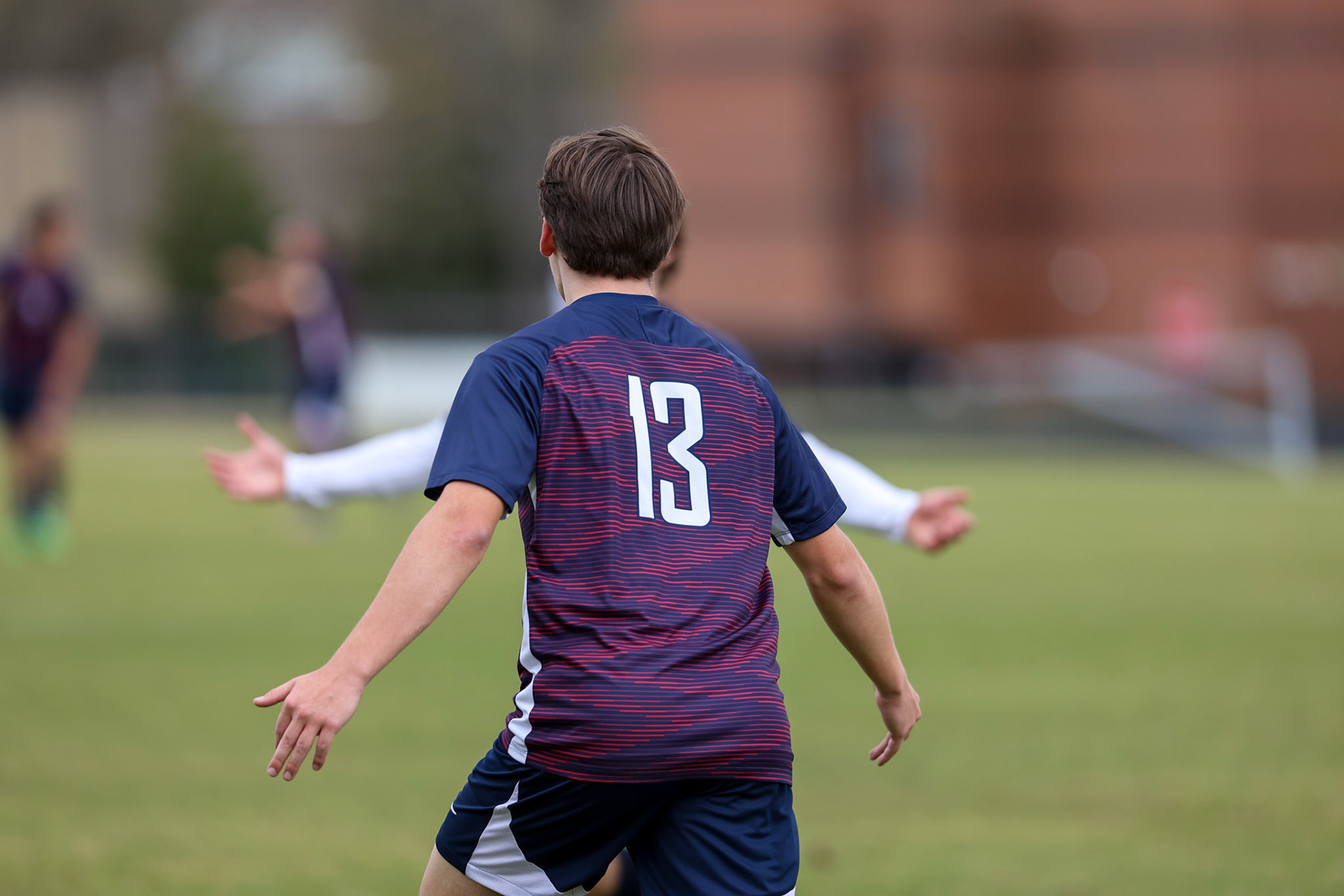 St. Benedict Soccer vs Millington on April 7, 2022 at St. Benedict At Auburndale High School in Memphis, TN. (Ryan Beatty/SBA)