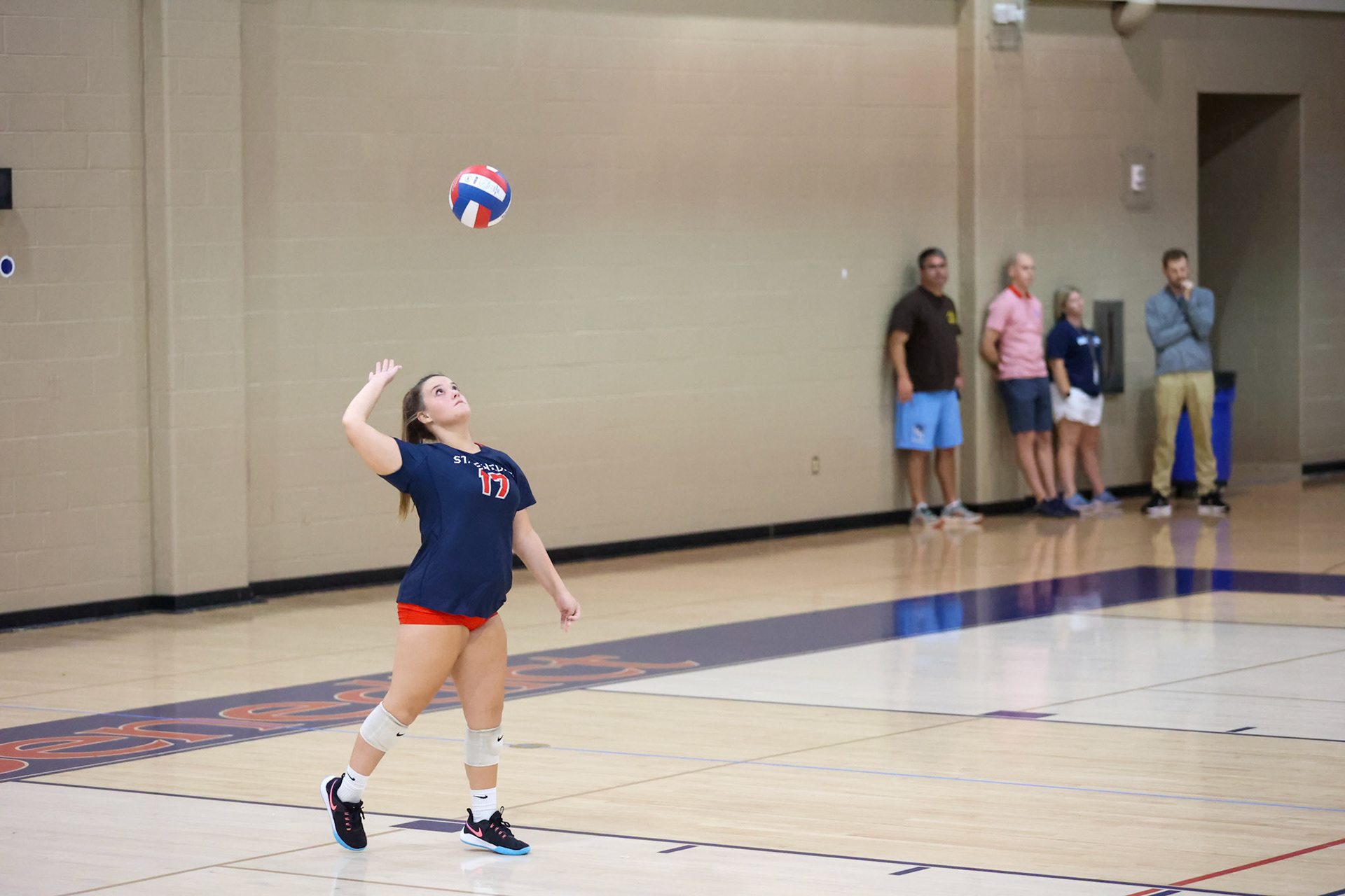 St. Benedict Volleyball vs West Memphis at St. Benedict on Monday, September 12, 2022. (Ryan Beatty/SBA)