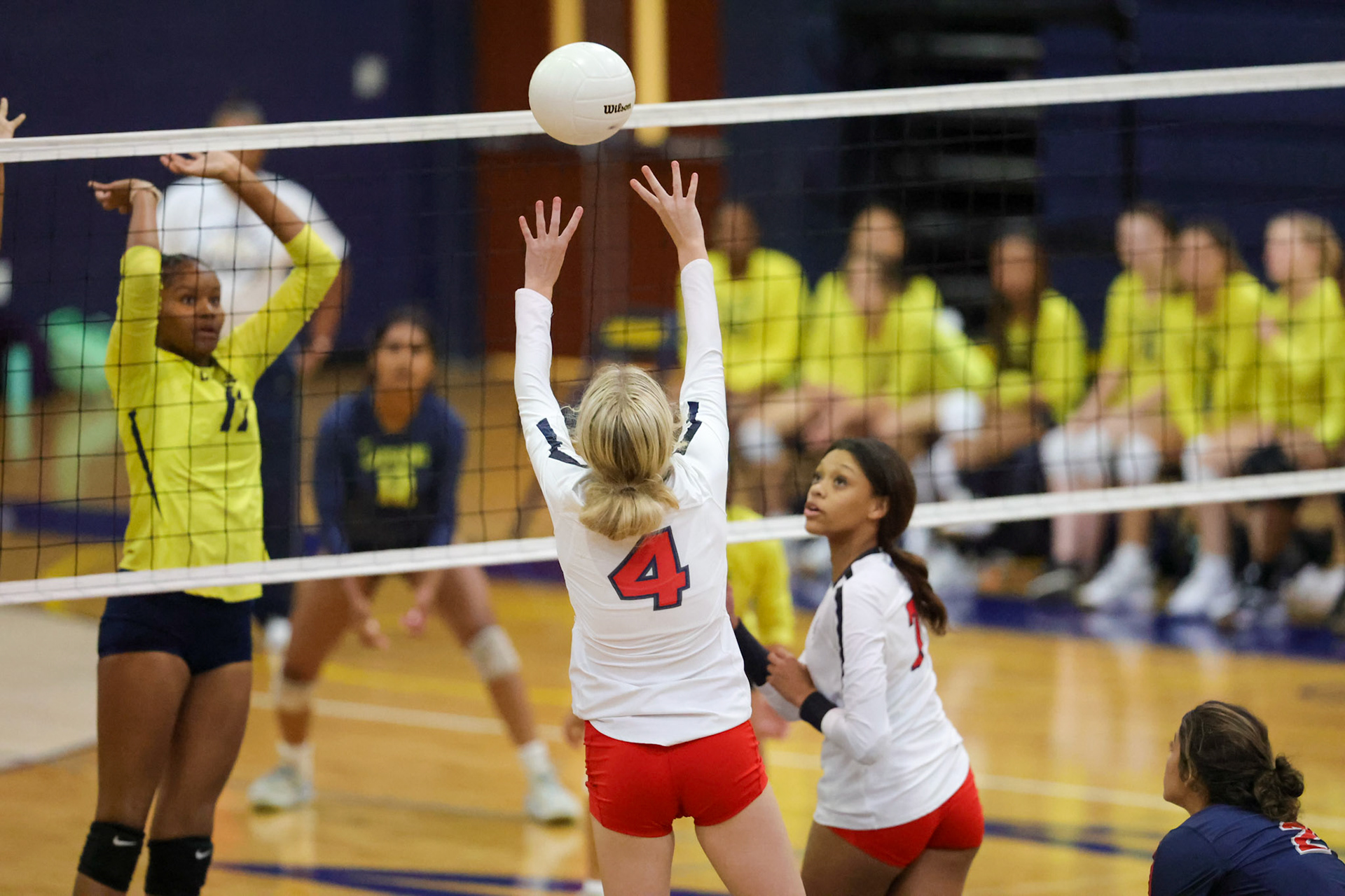 SBA Volleyball vs Lausanne on Wednesday, August 17, 2022. (Ryan Beatty/SBA)