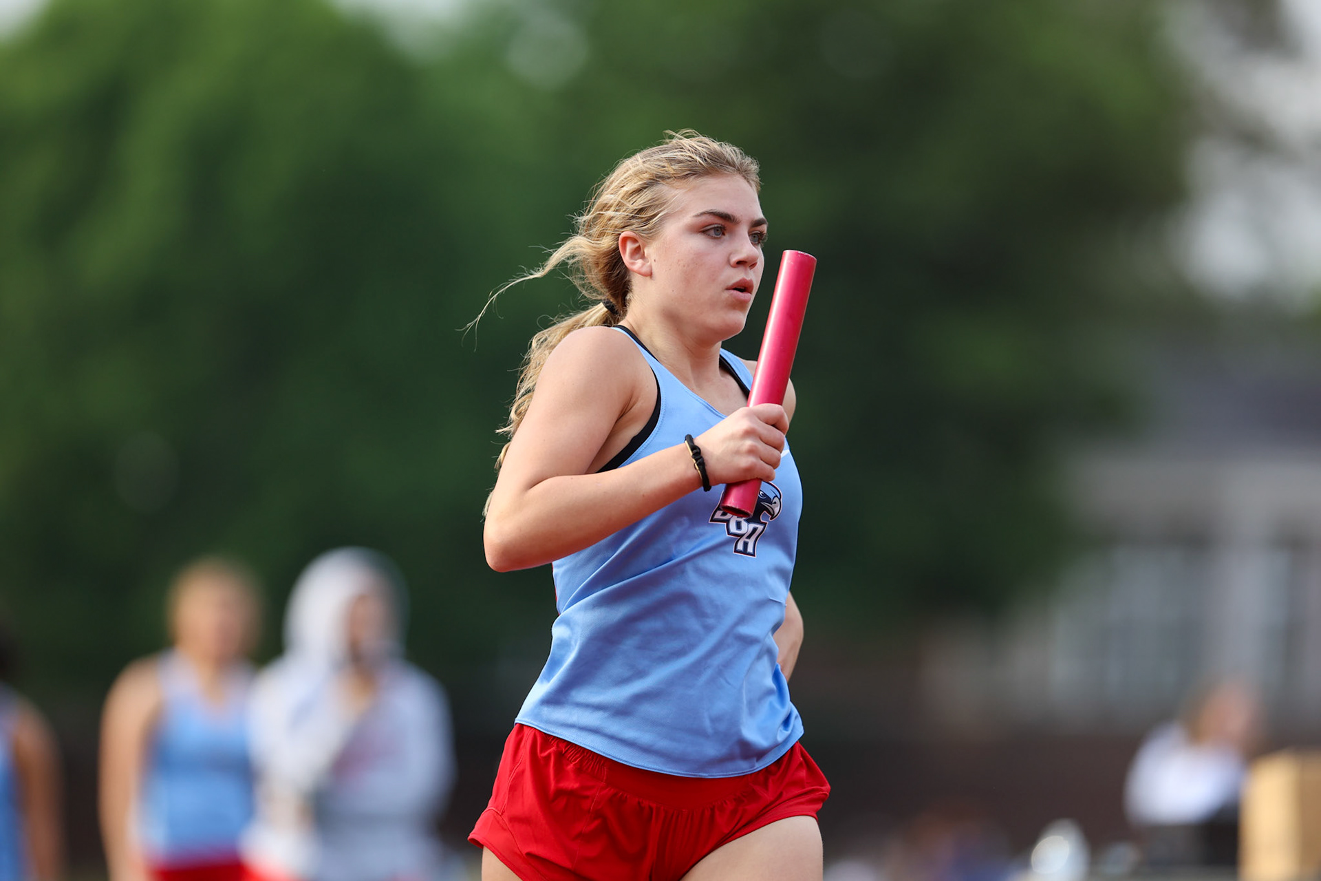 St. Benedict Track at Memphis University School in Memphis, TN on May 3, 2022. (Ryan Beatty/SBA)