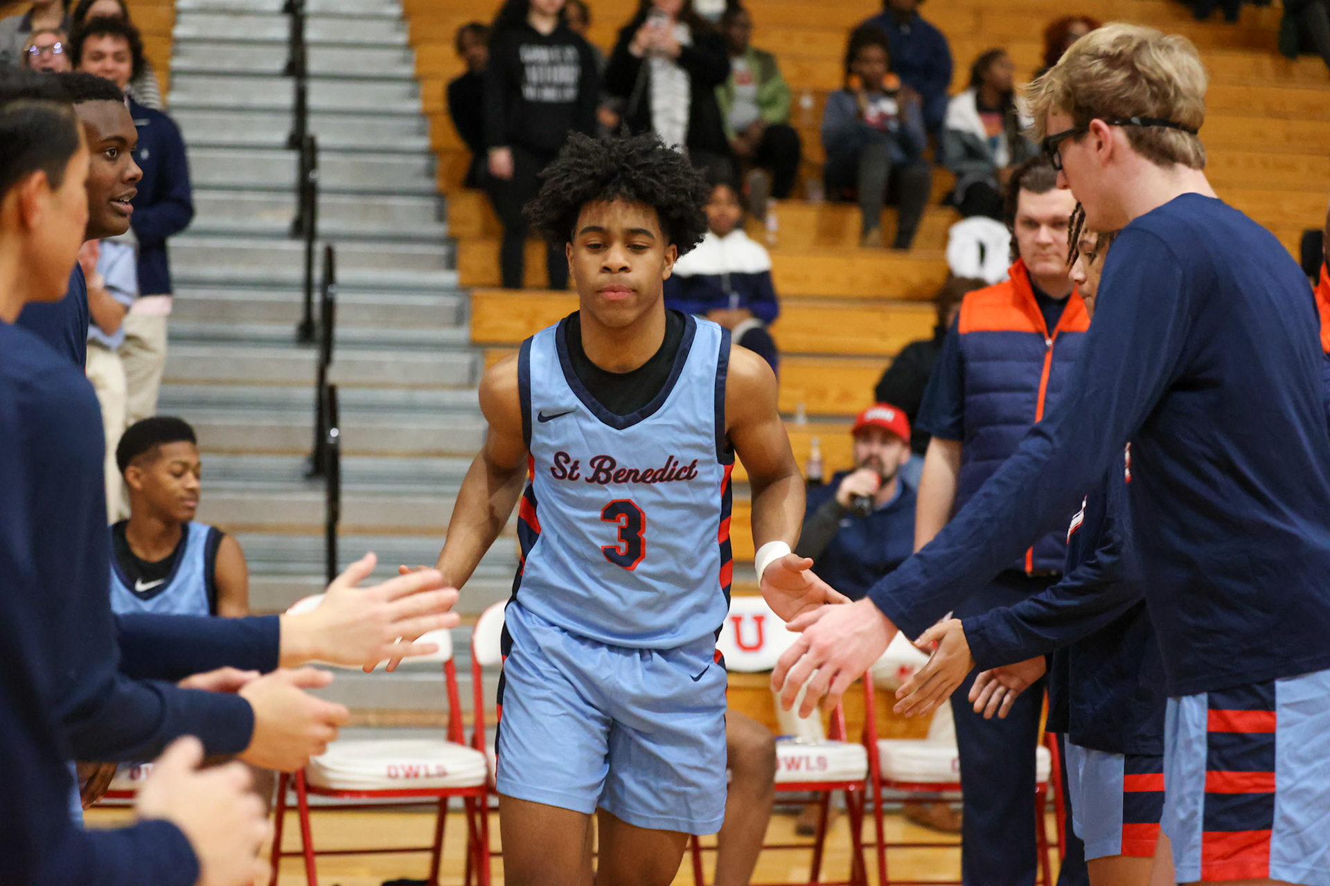 SBA Boys Basketball at MUS. (Ryan Beatty Photo)