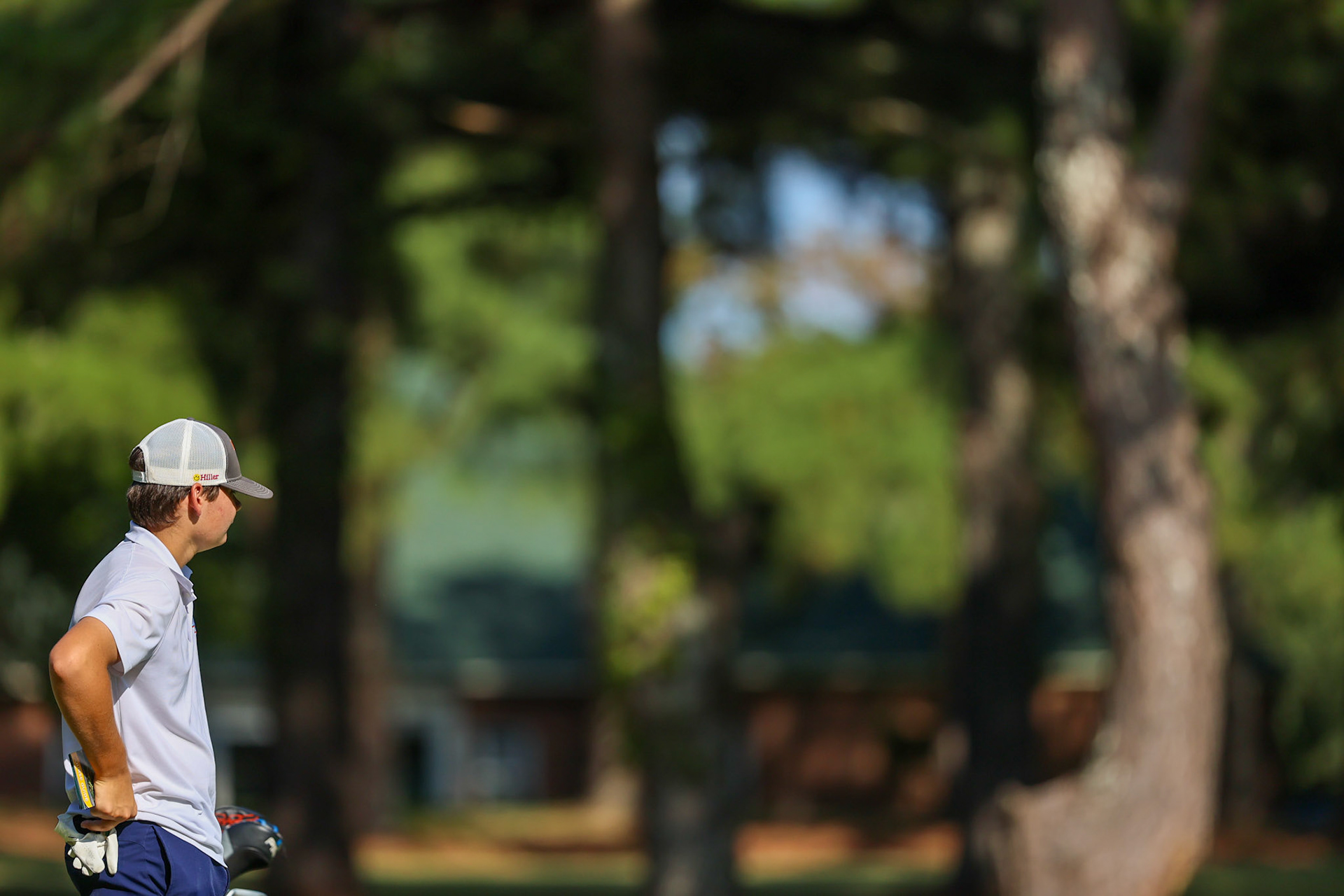 St. Benedict Boys Golf vs Briarcrest at the Lakeland Golf Club on Thursday, September 15, 2022. (Ryan Beatty/SBA)