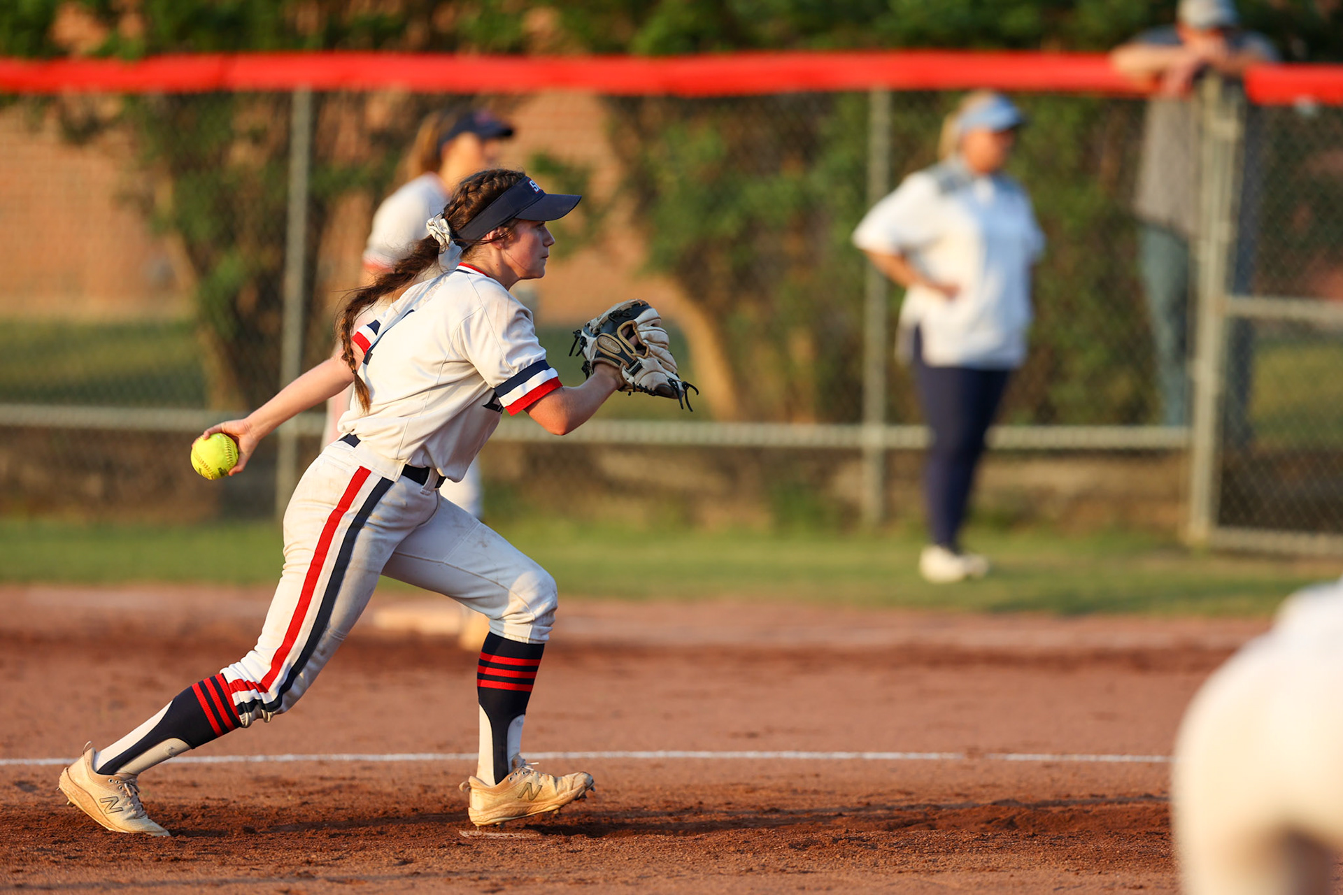 St. Benedict Softball vs TRA at St. Benedict At Auburndale on May 10, 2022 in the DII-AA Regional Softball Tournament. (Ryan Beatty/SBA)