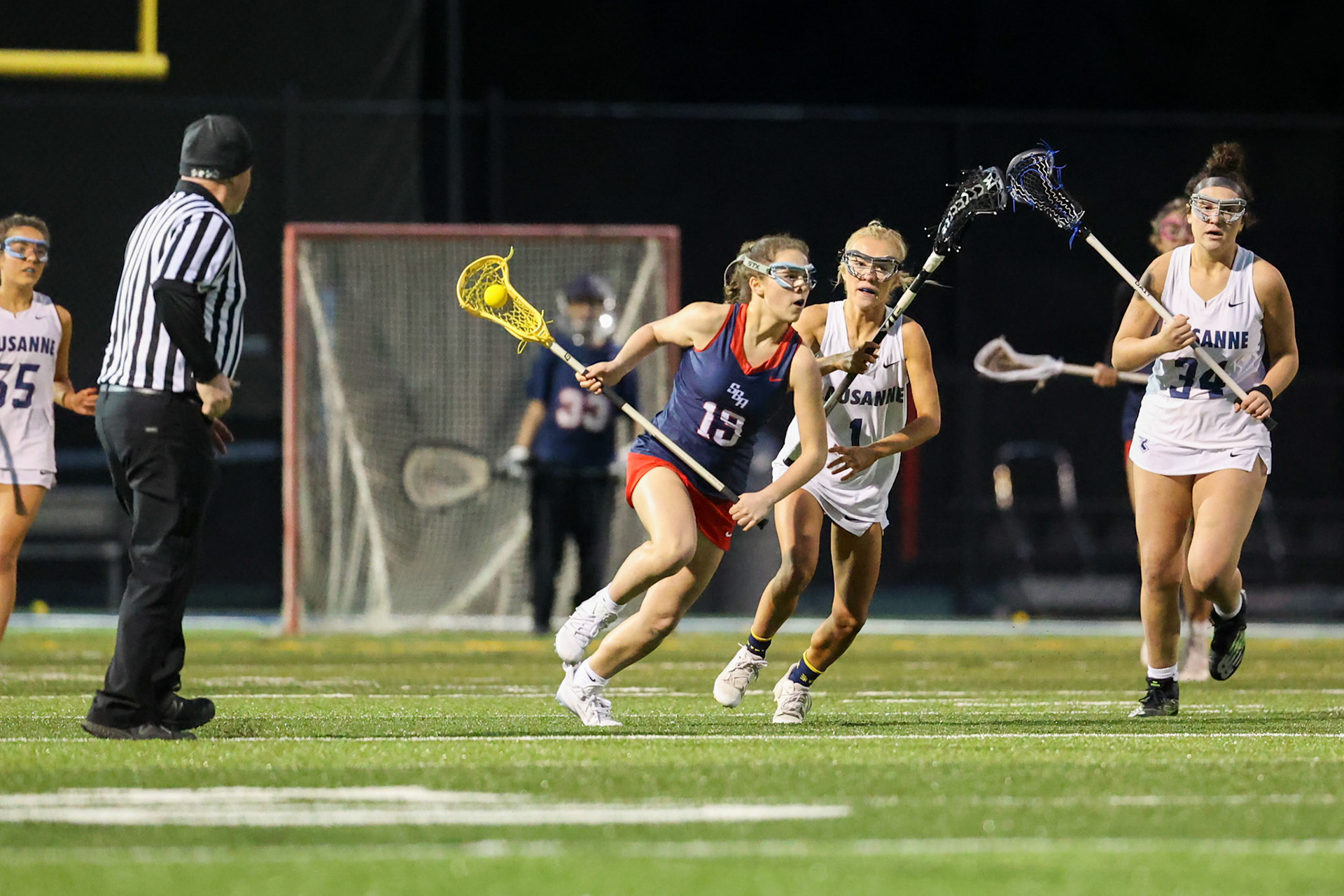 SBA Girls Lacrosse vs Lausanne on Wednesday, March 8, 2023. (Ryan Beatty Photo)