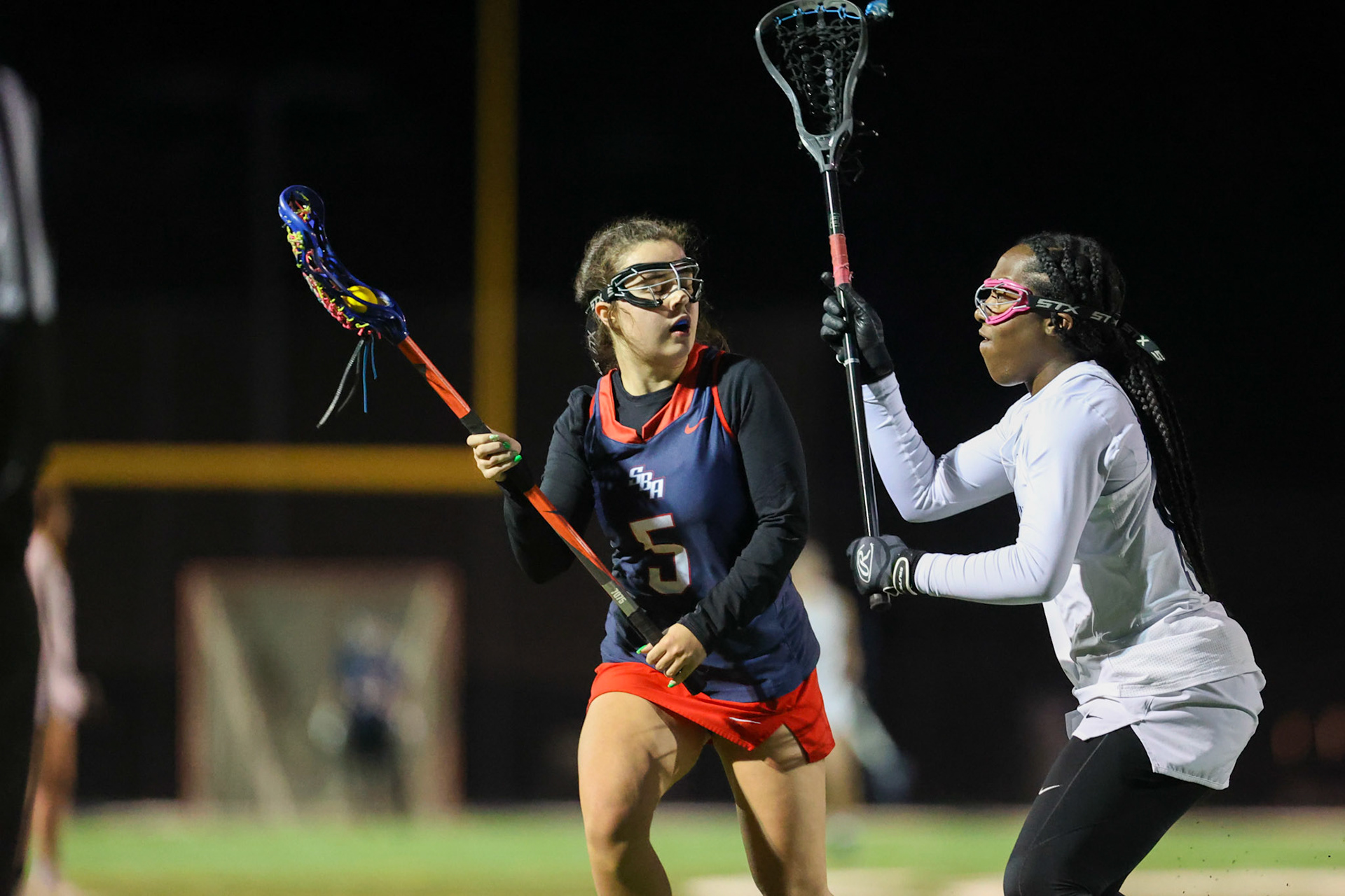 SBA Girls Lacrosse vs Lausanne on Wednesday, March 8, 2023. (Ryan Beatty Photo)