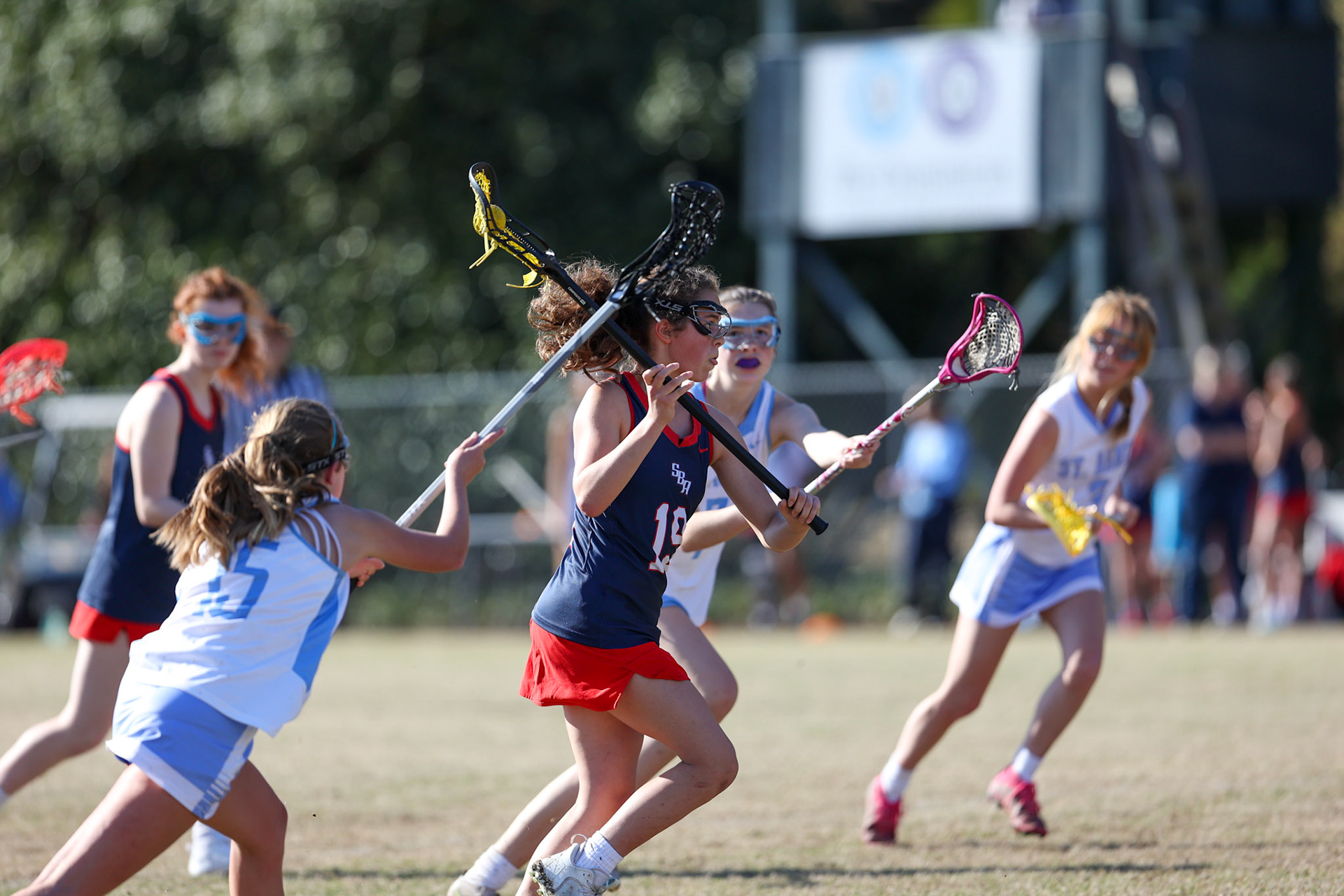 St. Benedict Girls Lacrosse vs St. Agnes on April 5, 2022 at St. Agnes Academy in Memphis, TN. (Ryan Beatty/SBA)