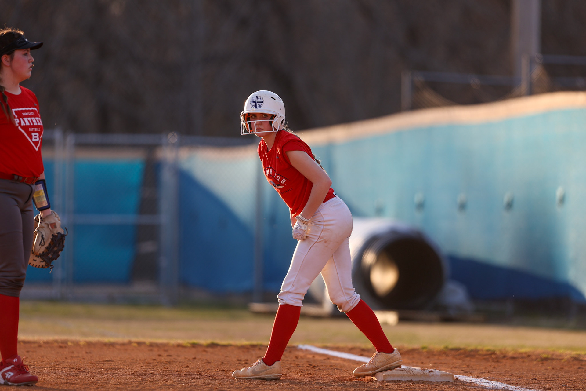 St. Benedict Softball vs Bartlett High School on March 3, 2022 at W.J. Freeman Park in Memphis, TN (Ryan Beatty/SBA)