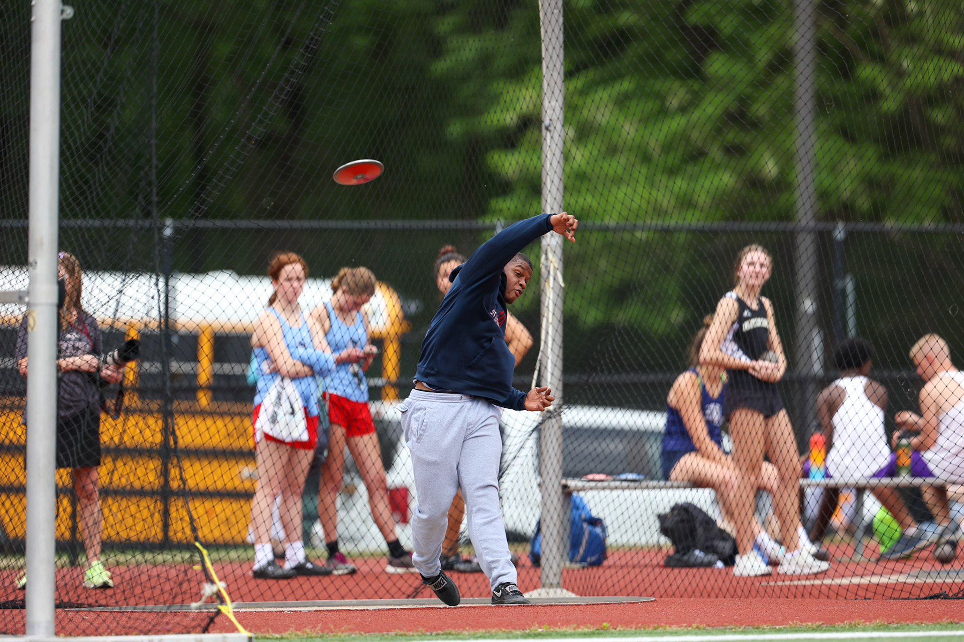 St. Benedict Track at Memphis University School in Memphis, TN on May 3, 2022. (Ryan Beatty/SBA)