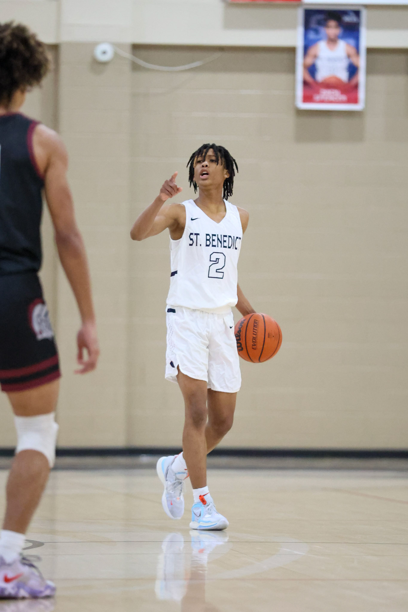 SBA Basketball vs Sacred Heart at the 2022 SBA Holiday Hoops Tournament. (Ryan Beatty Photo)