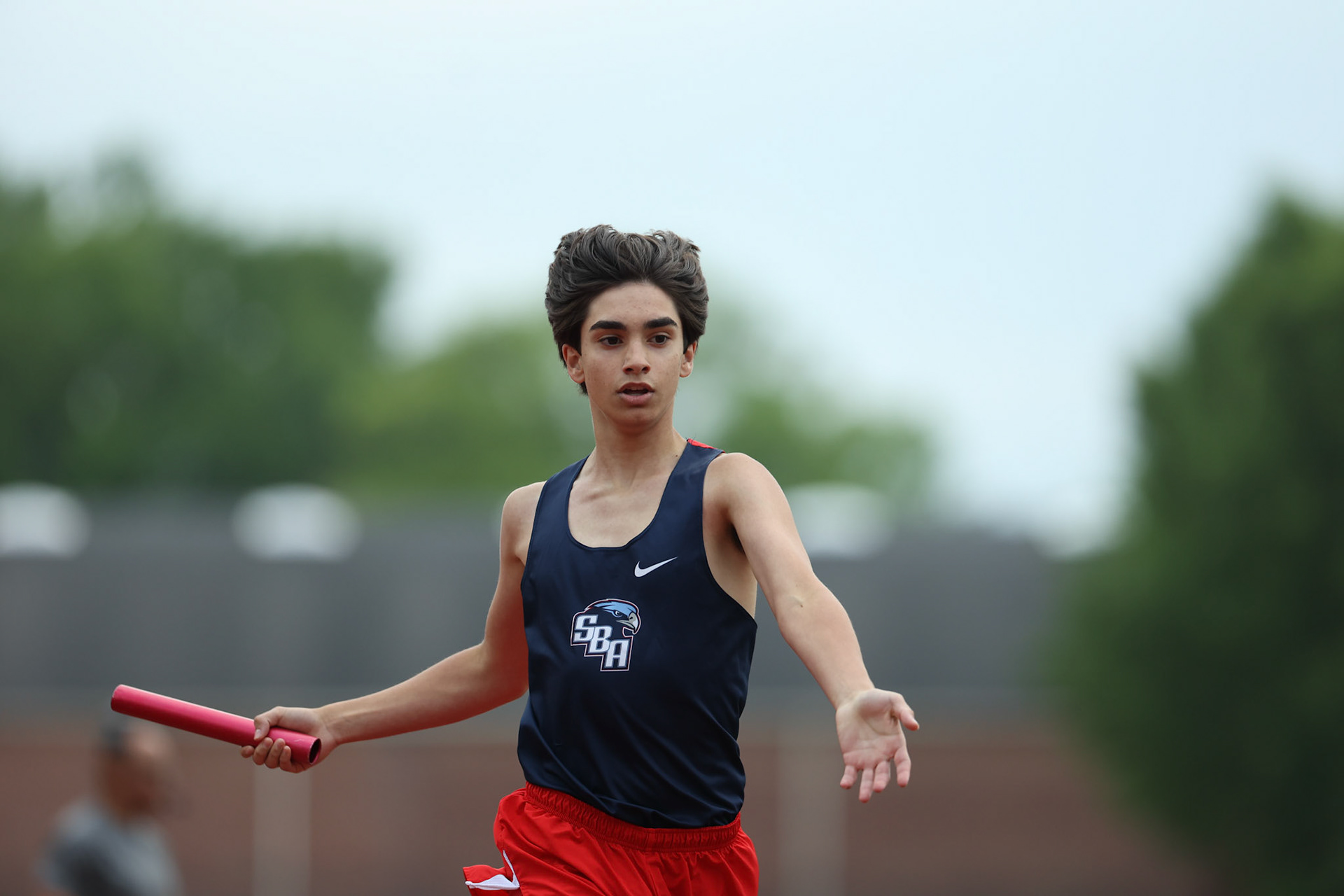 St. Benedict Track at Memphis University School in Memphis, TN on May 3, 2022. (Ryan Beatty/SBA)