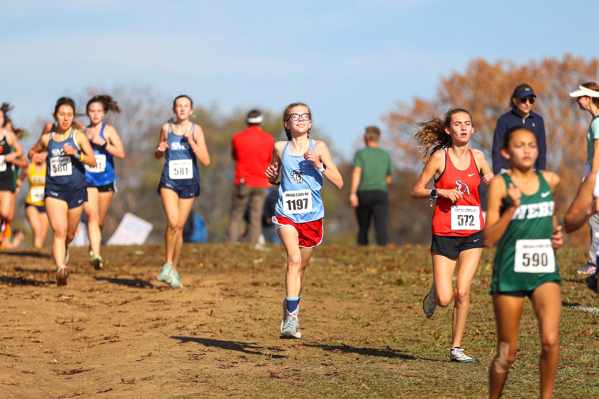 TSSAA Cross Country State Race on Nov. 3rd, 2022 in Hendersonville, TN. (Ryan Beatty/SBA)