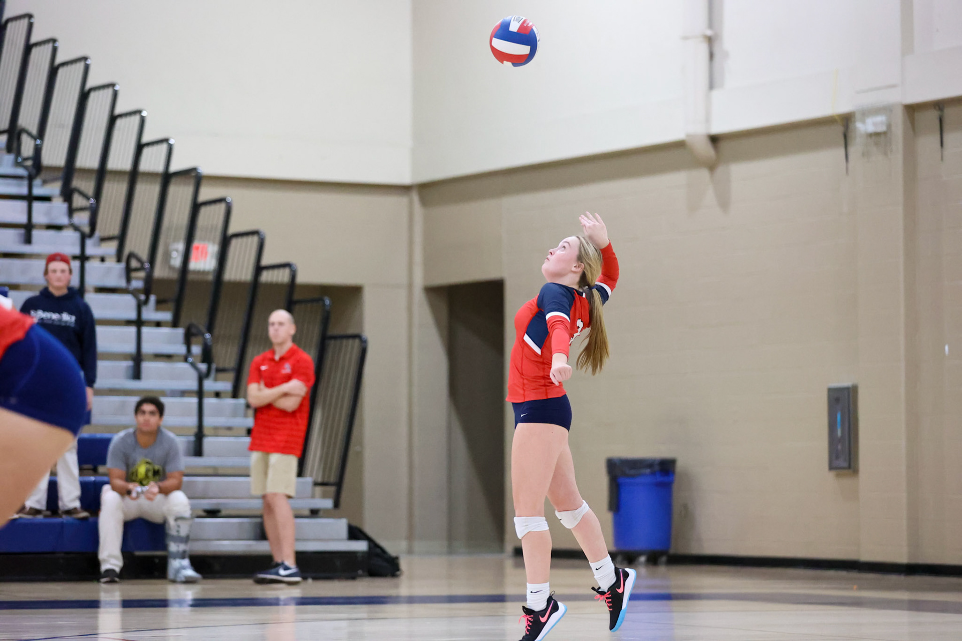 St. Benedict Volleyball vs Hutchison at St. Benedict on Tuesday, September 13, 2022. (Ryan Beatty/SBA)