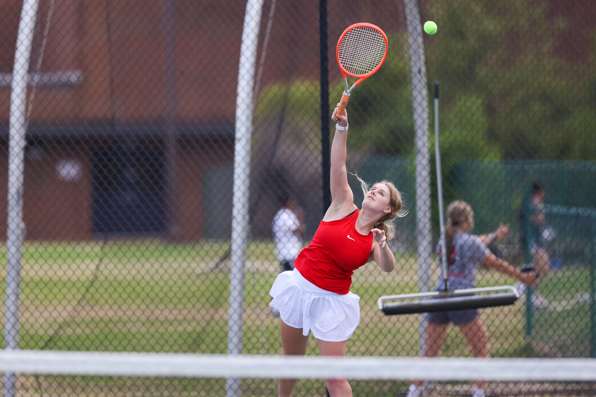 SBA Tennis vs Houston on Thursday, April 13, 2023. (Ryan Beatty Photo)