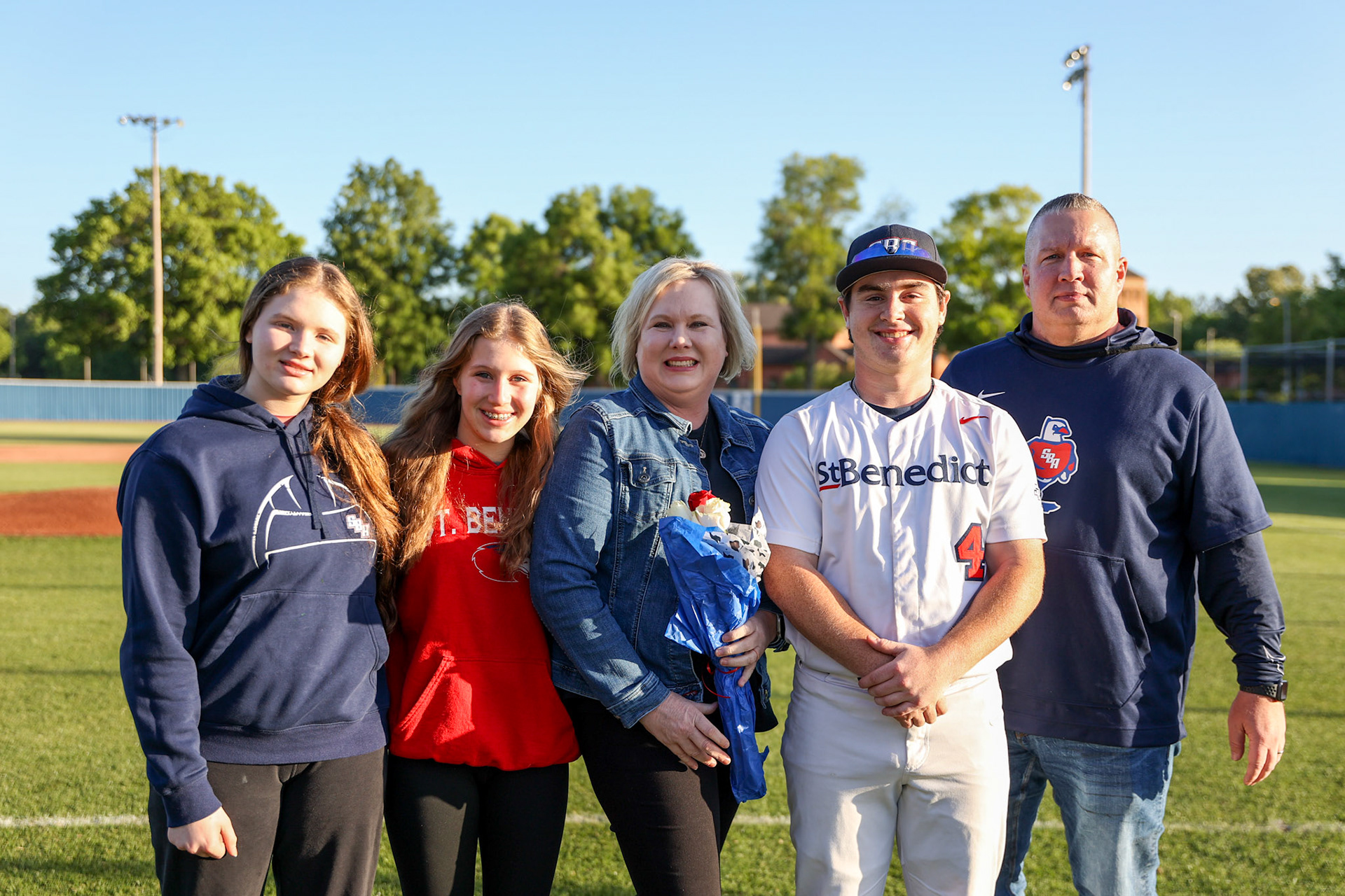 SBA Baseball Senior Night (Ryan Beatty Photo)