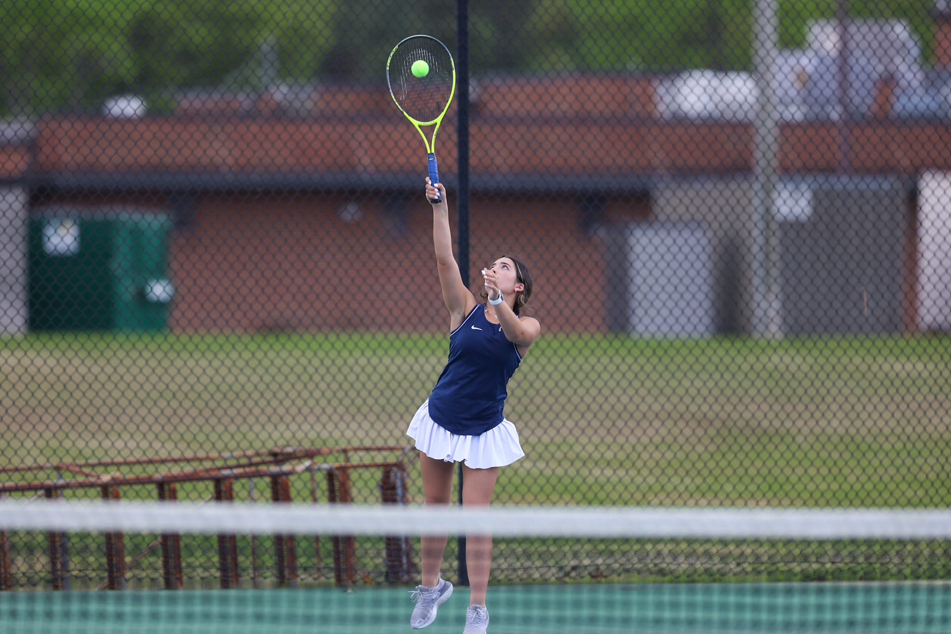 St. Benedict Tennis vs St. Agnes at St. Benedict at Auburndale High School in Memphis, TN on April 21, 2022. (Ryan Beatty/SBA)
