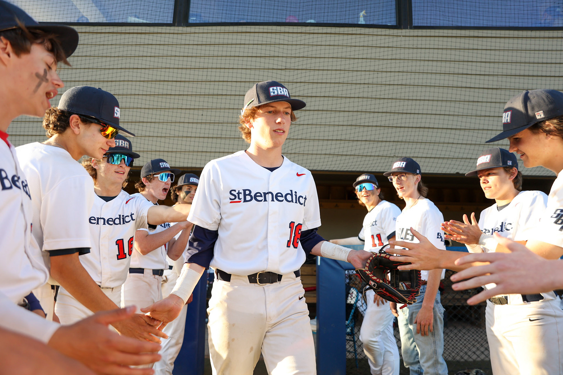 SBA Baseball Senior Night (Ryan Beatty Photo)