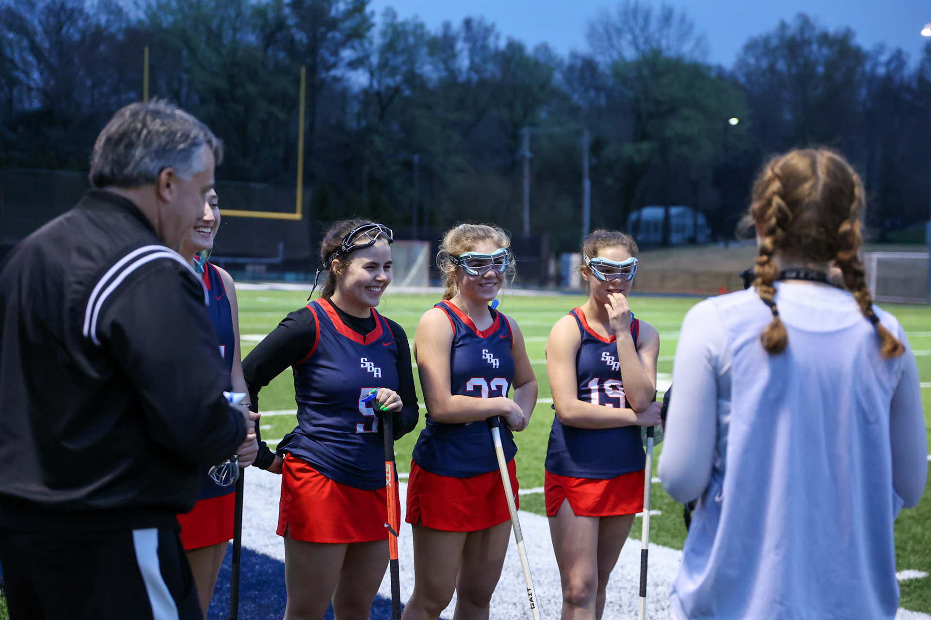 SBA Girls Lacrosse vs Lausanne on Wednesday, March 8, 2023. (Ryan Beatty Photo)