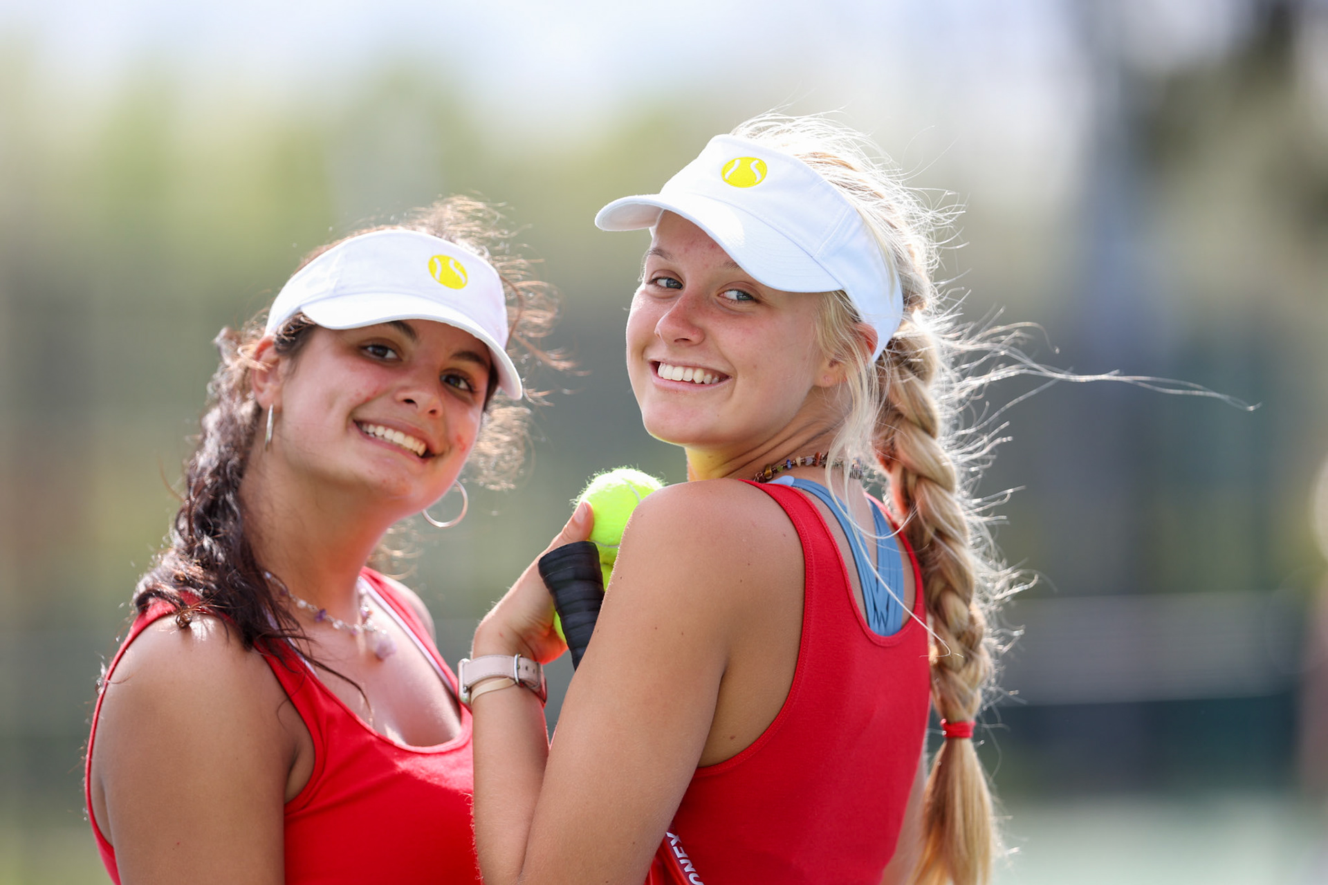 St. Benedict Tennis vs St. Agnes at St. Benedict at Auburndale High School in Memphis, TN on April 21, 2022. (Ryan Beatty/SBA)