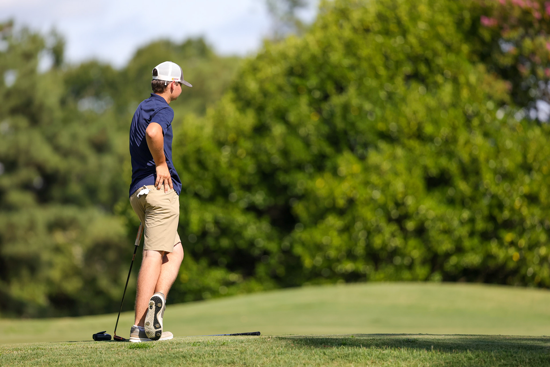 St. Benedict Boys Golf at Colonial on August 30, 2022. (Ryan Beatty/SBA)
