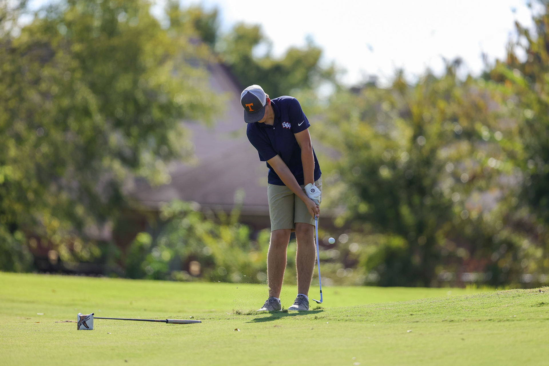 St. Benedict Boys Golf at Colonial on August 30, 2022. (Ryan Beatty/SBA)