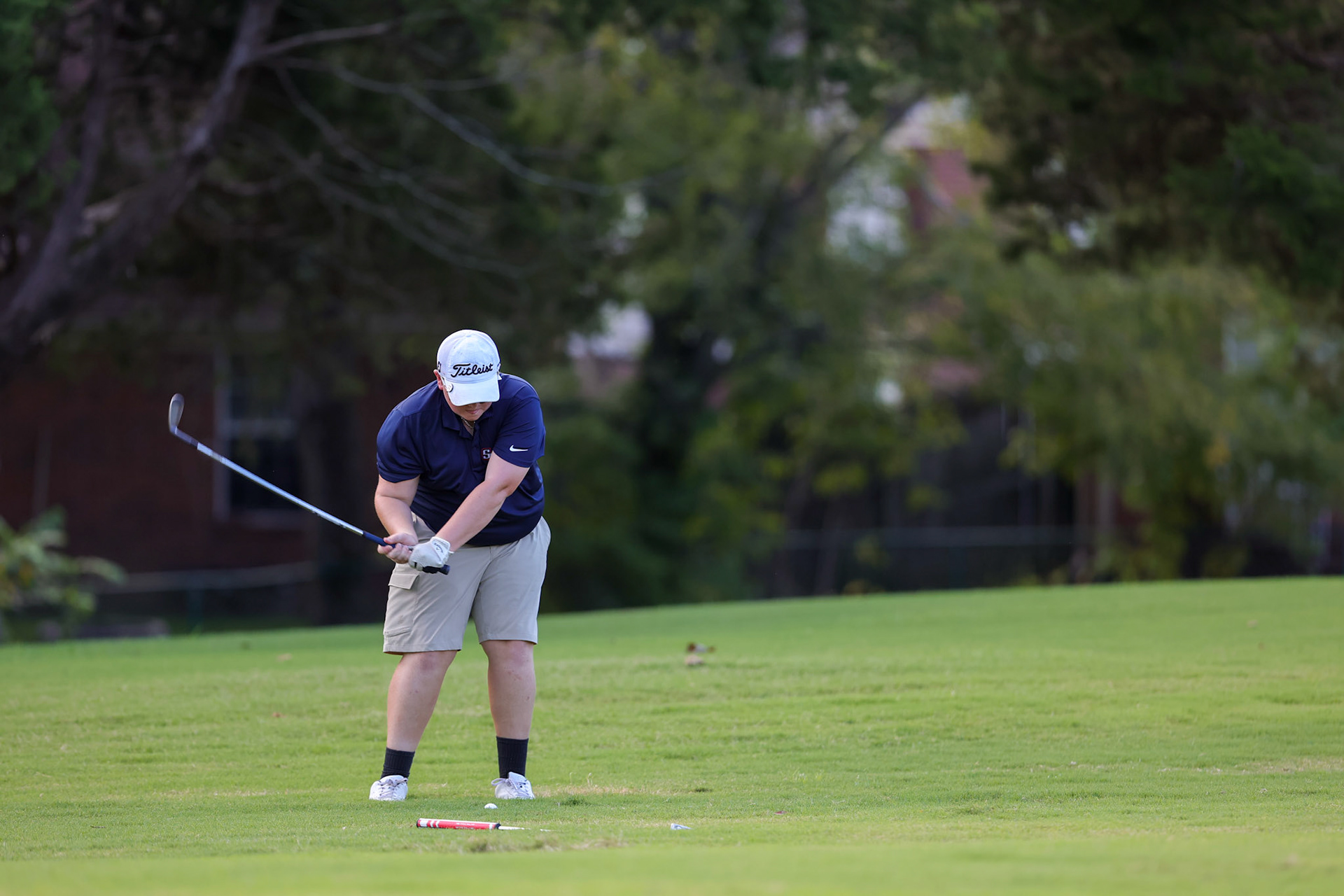 St. Benedict Boys Golf at Colonial on August 30, 2022. (Ryan Beatty/SBA)