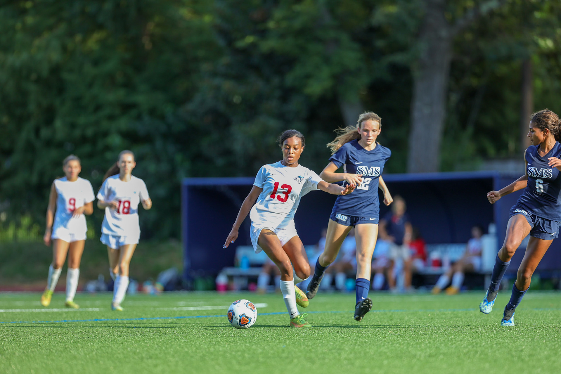 St. Benedict Soccer vs St. Mary’s on August 30, 2022. (Ryan Beatty/SBA)