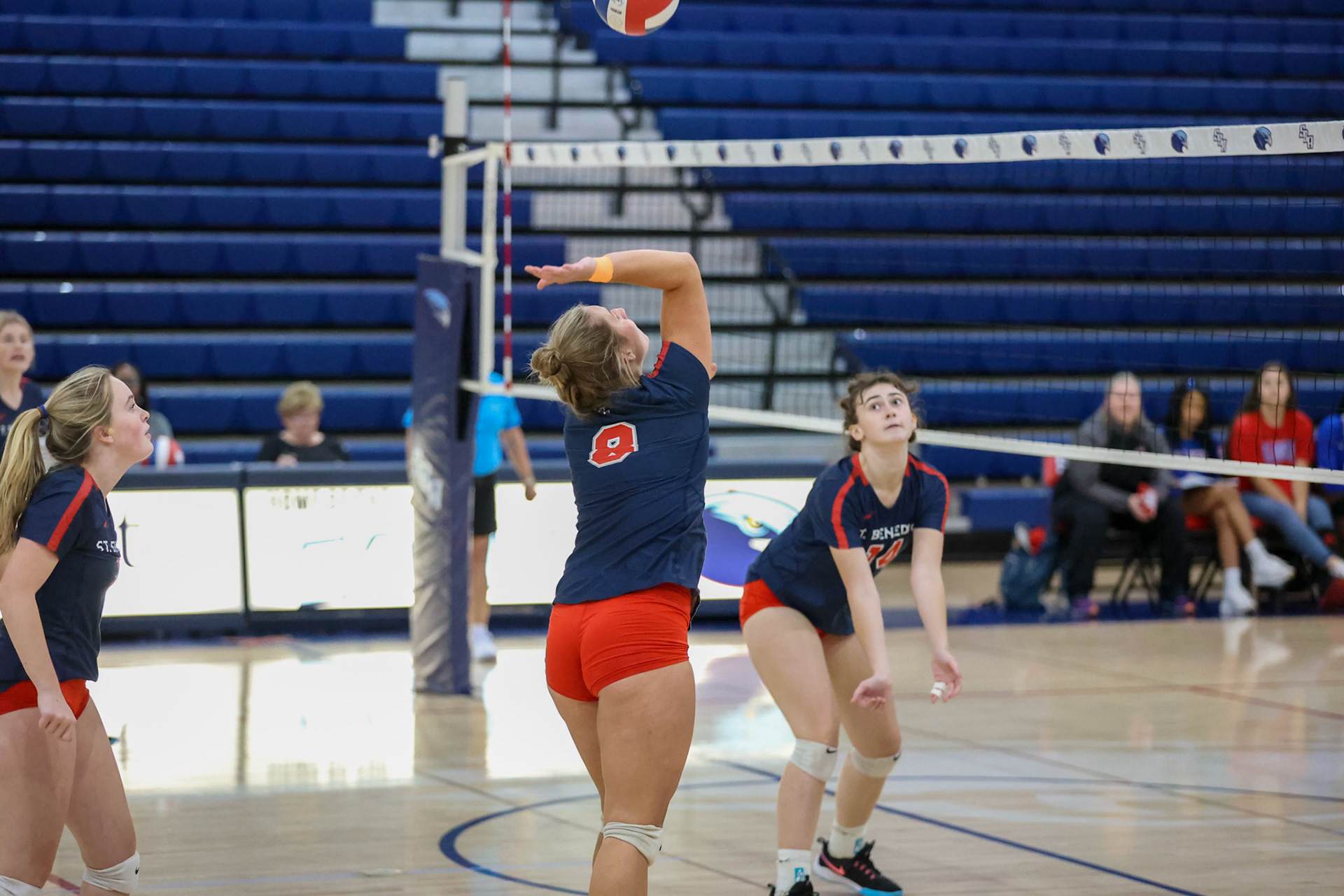 St. Benedict Volleyball vs West Memphis at St. Benedict on Monday, September 12, 2022. (Ryan Beatty/SBA)