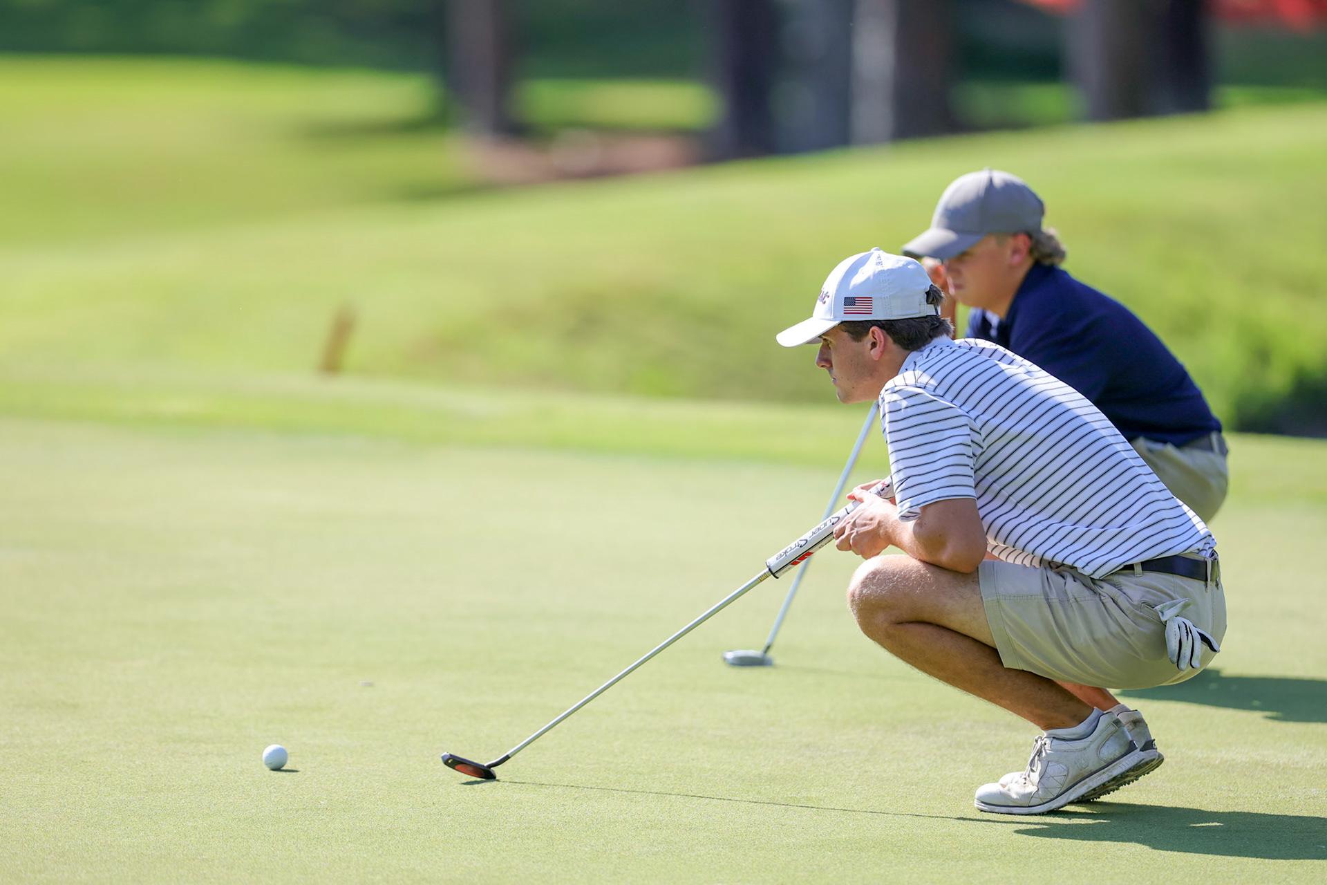 St. Benedict Boys Golf at Colonial on August 30, 2022. (Ryan Beatty/SBA)
