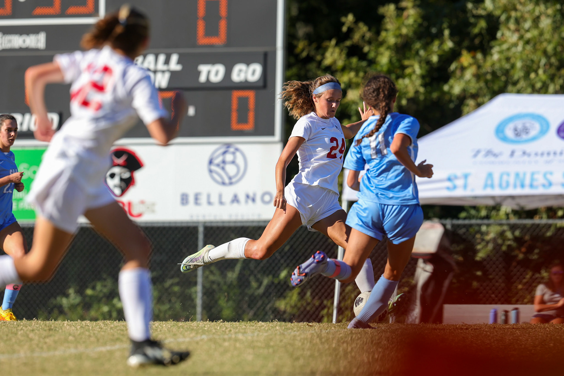 SBA Soccer vs St. Agnes at St. Agnes Academy in Memphis, TN on October 3, 2022. (Ryan Beatty)