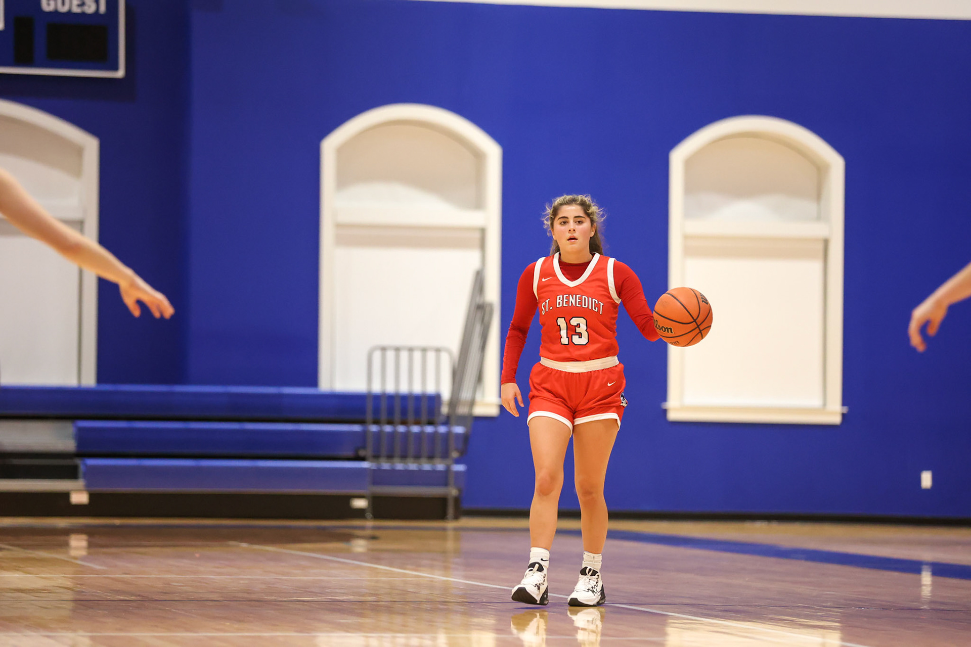 SBA Girls Basketball vs St. Mary’s. (Ryan Beatty Photo)