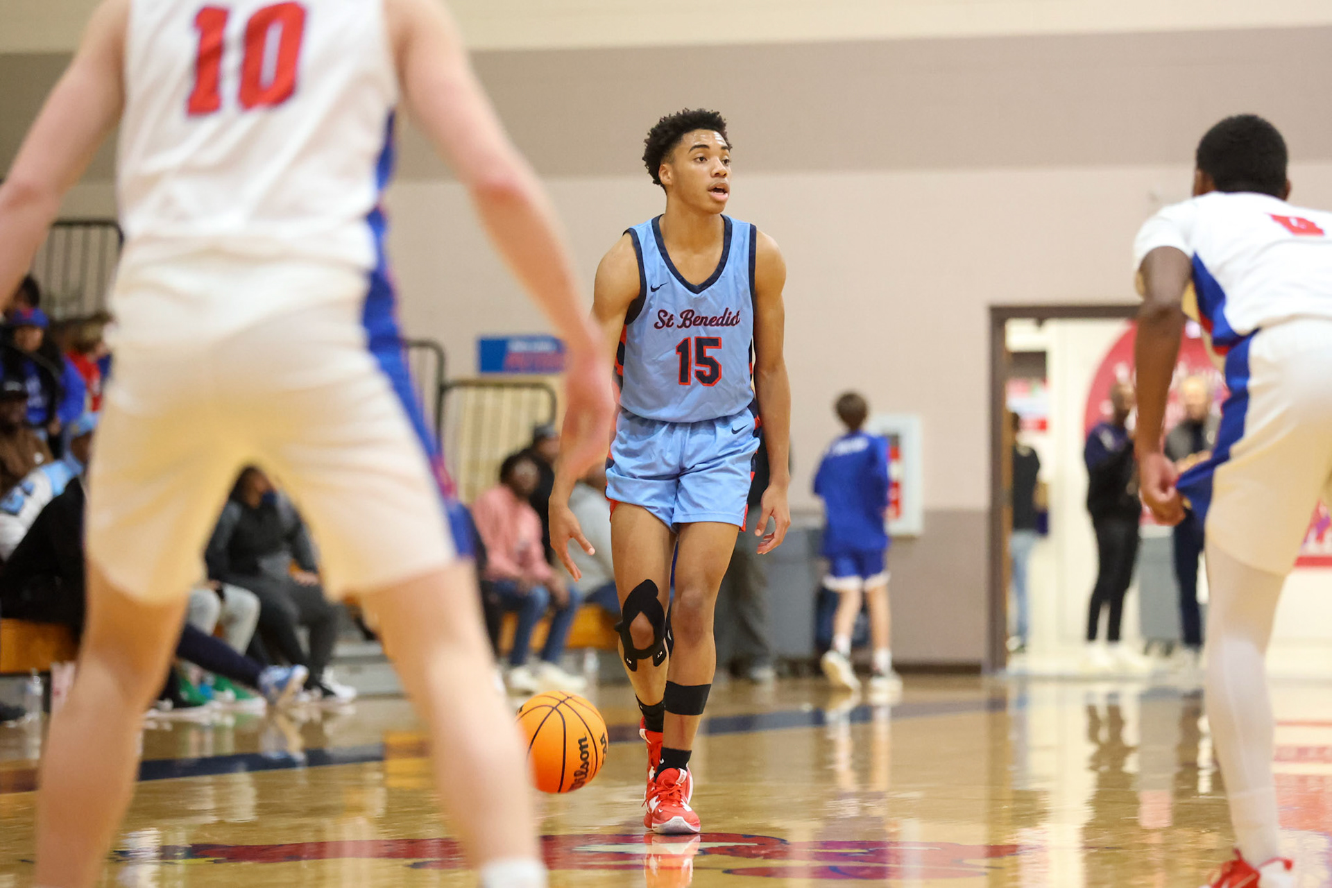 SBA Boys Basketball at MUS. (Ryan Beatty Photo)
