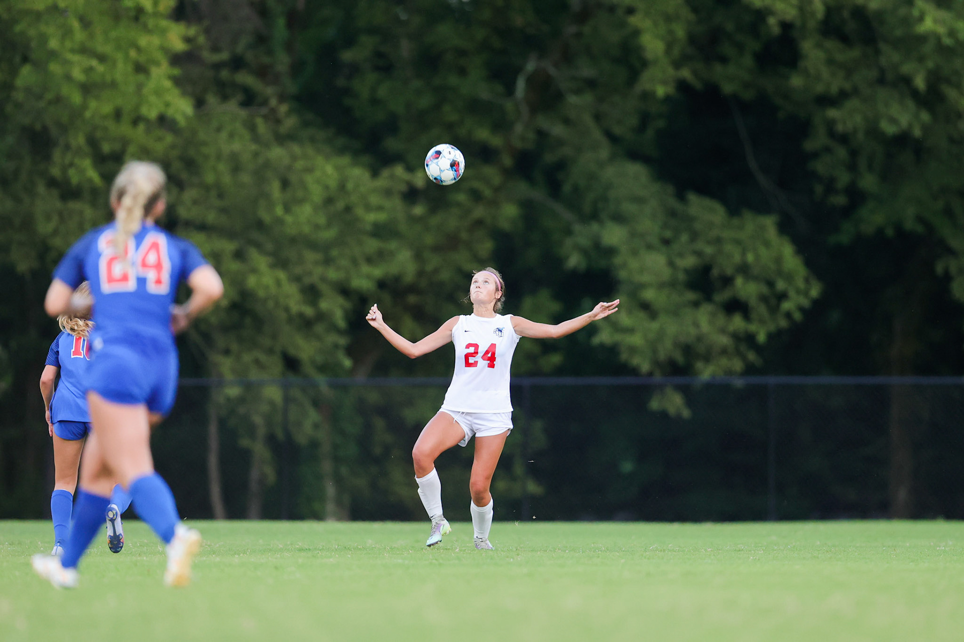 SBA Soccer vs Bartlett at Bartlett High School on Thursday, August 18, 2022. (Ryan Beatty/SBA)
