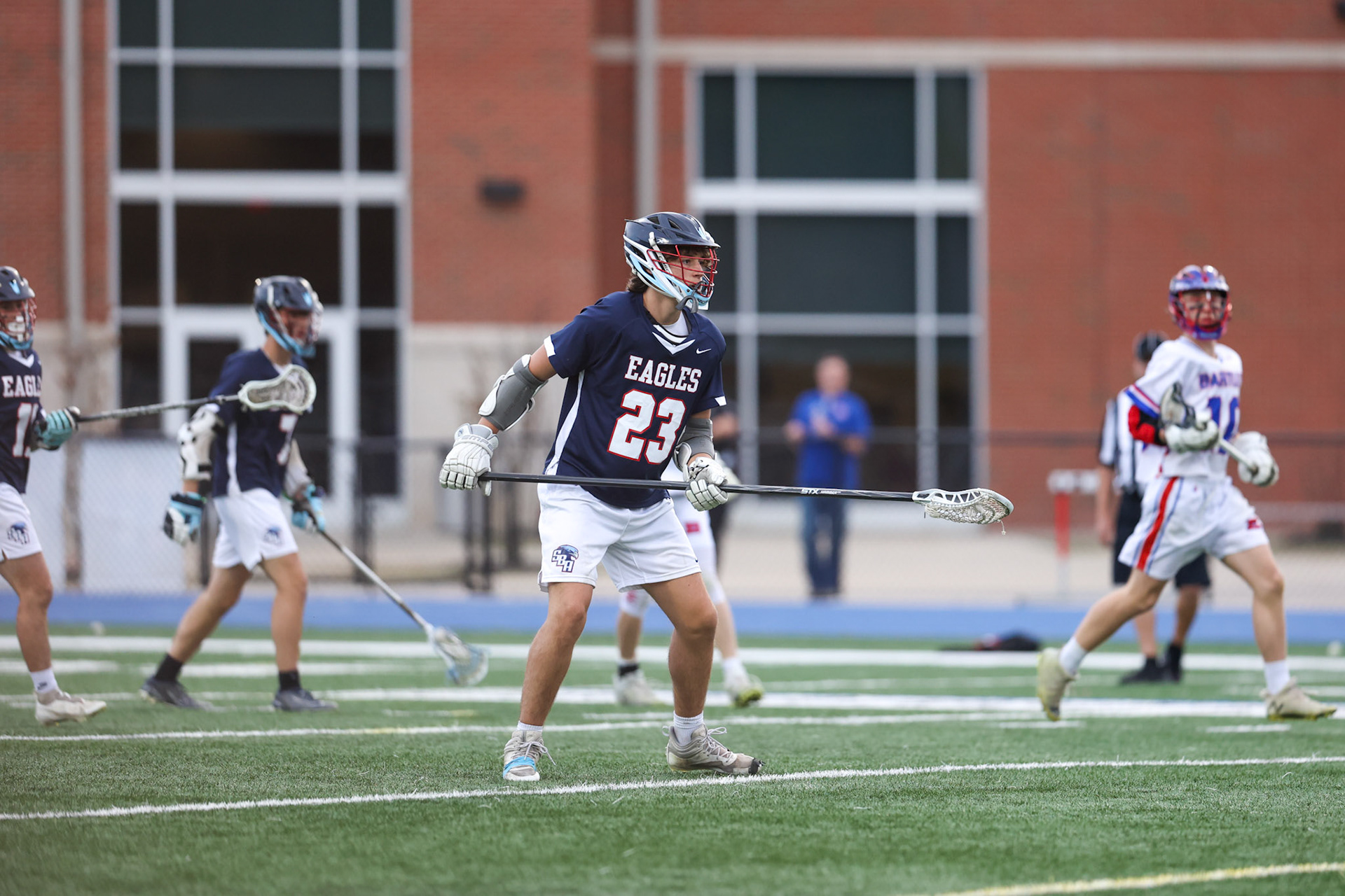 Boys Lacrosse vs Bartlett. (Ryan Beatty Photo)