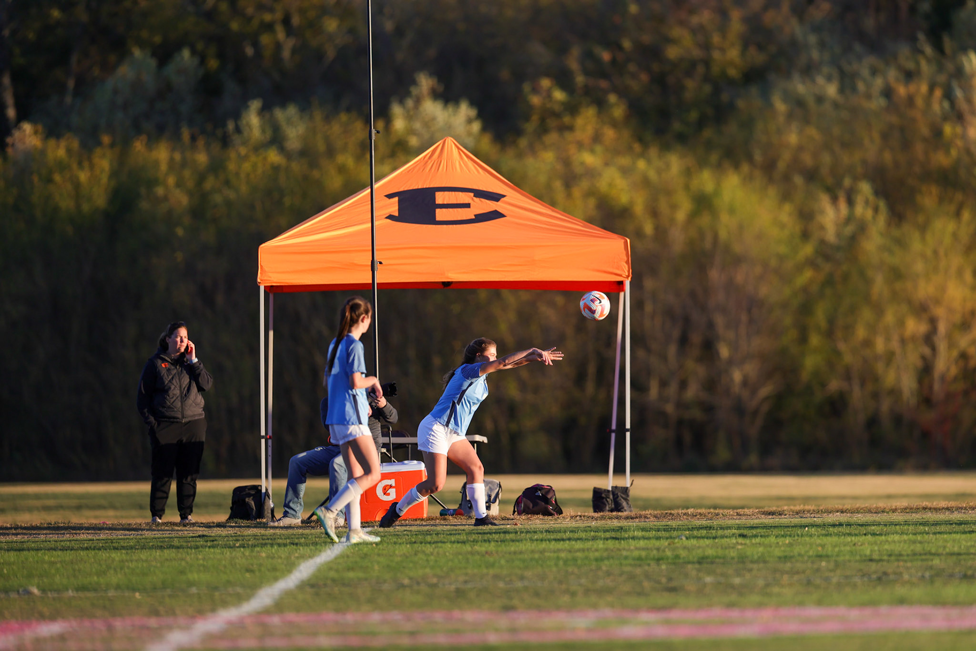 SBA Girl’s Soccer vs. Ensworth in the first round of the TSSAA State Tournament in Nashville, TN, on Oct. 17, 2022. (Ryan Beatty/SBA)