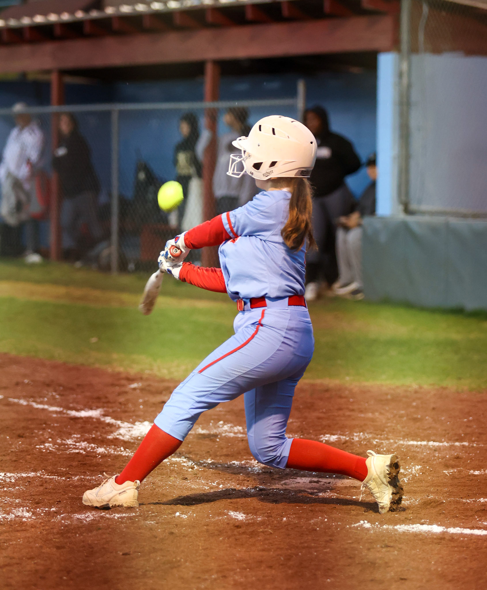 St. Benedict Softball vs Millington on Senior Night at St. Benedict at Auburndale in Memphis, TN on April 20, 2022. (Ryan Beatty/SBA)