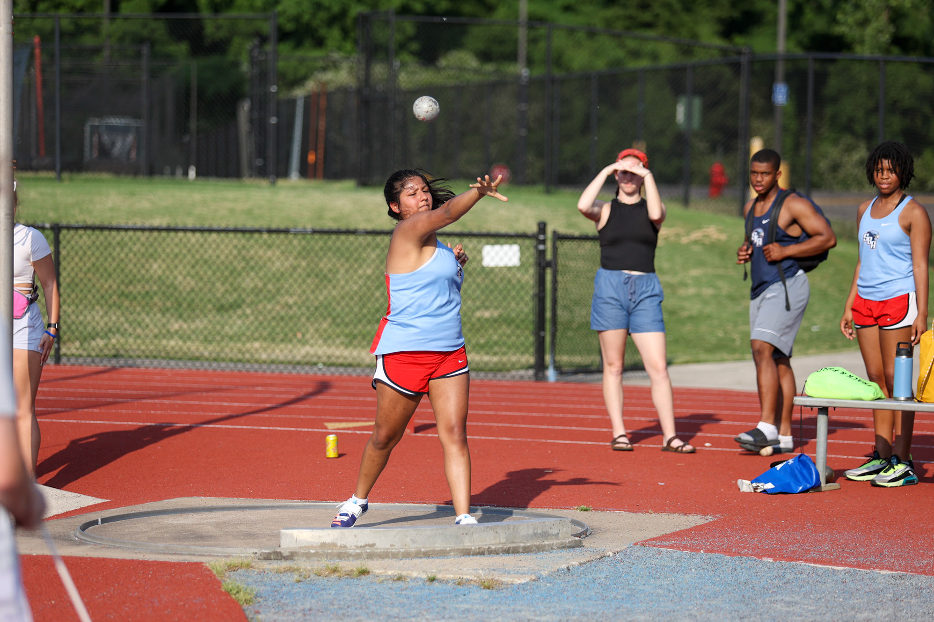 St. Benedict Track at MUS Region Meet on May 11, 2022. (Ryan Beatty/SBA)